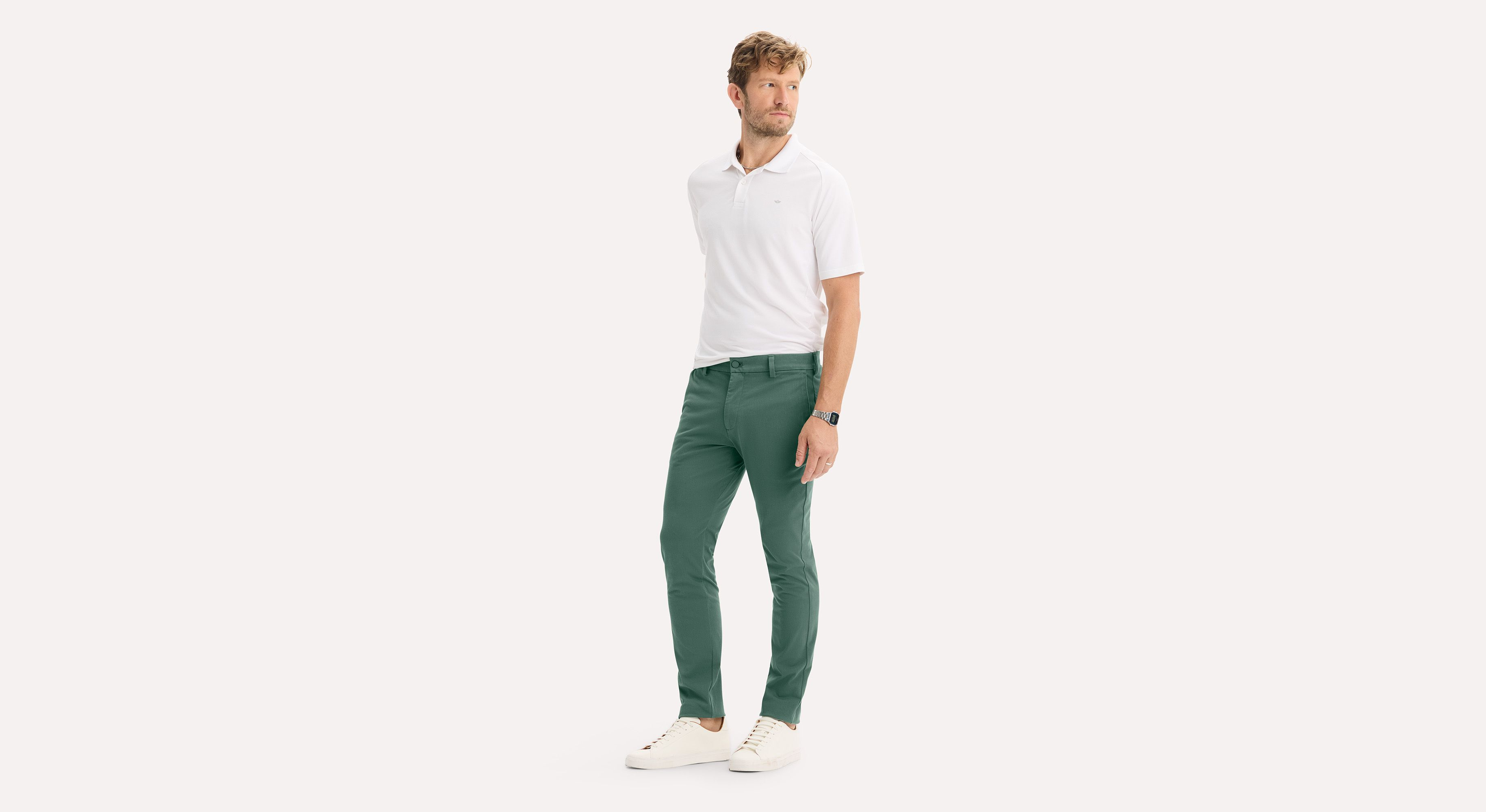 Dockers Go Activeflex chino skinny vert stretch