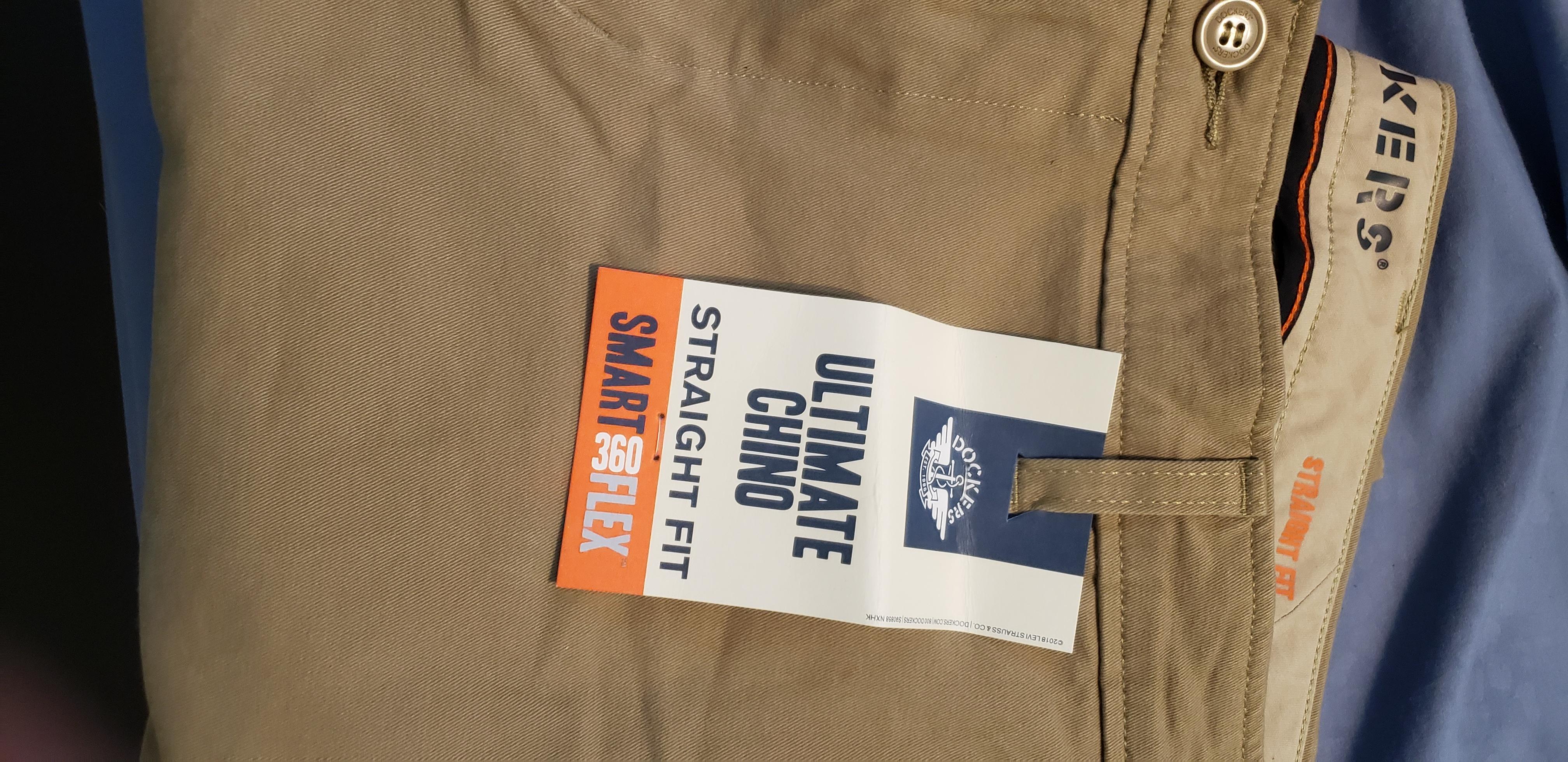 Dockers Ultimate chino homme droit kaki 360 Flex