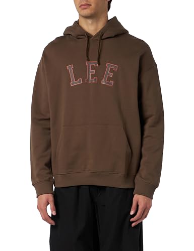 Lee Graphic sweat capuche homme M truffe molleton