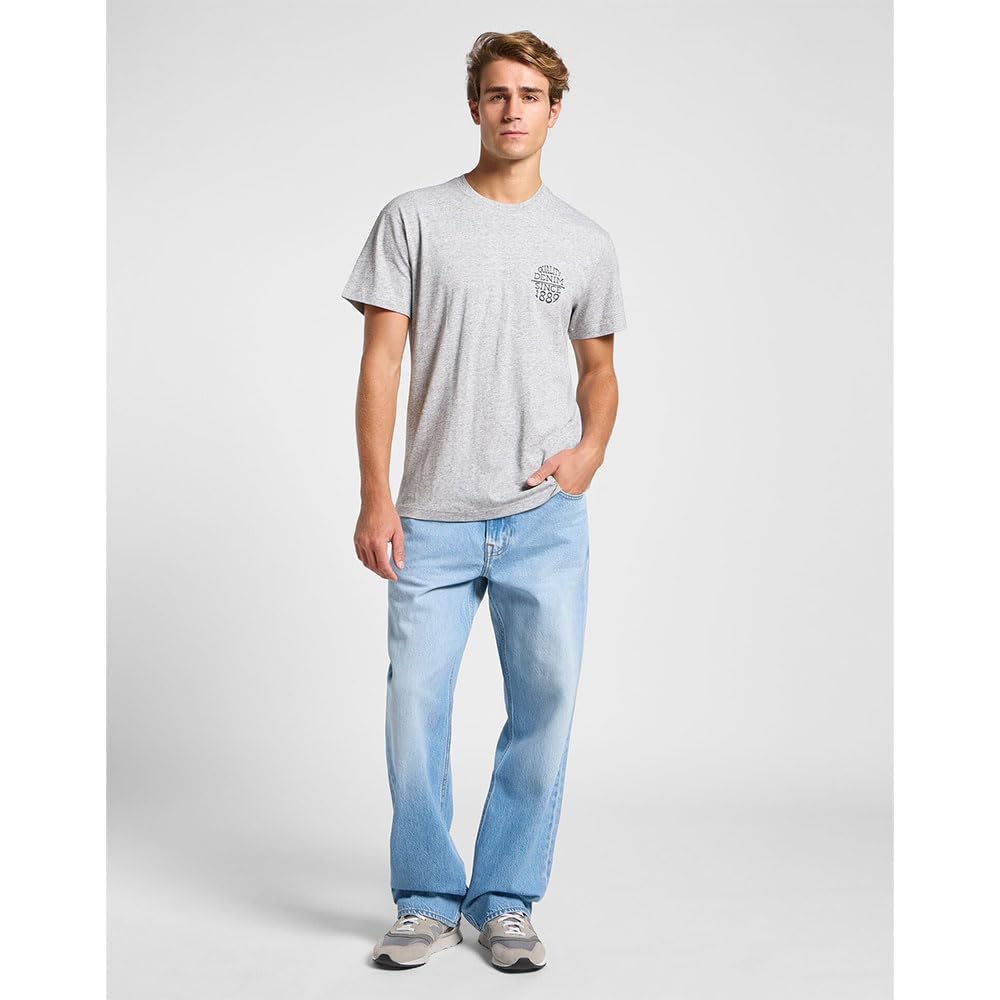 Lee Relaxed Tee t-shirt homme écru coton