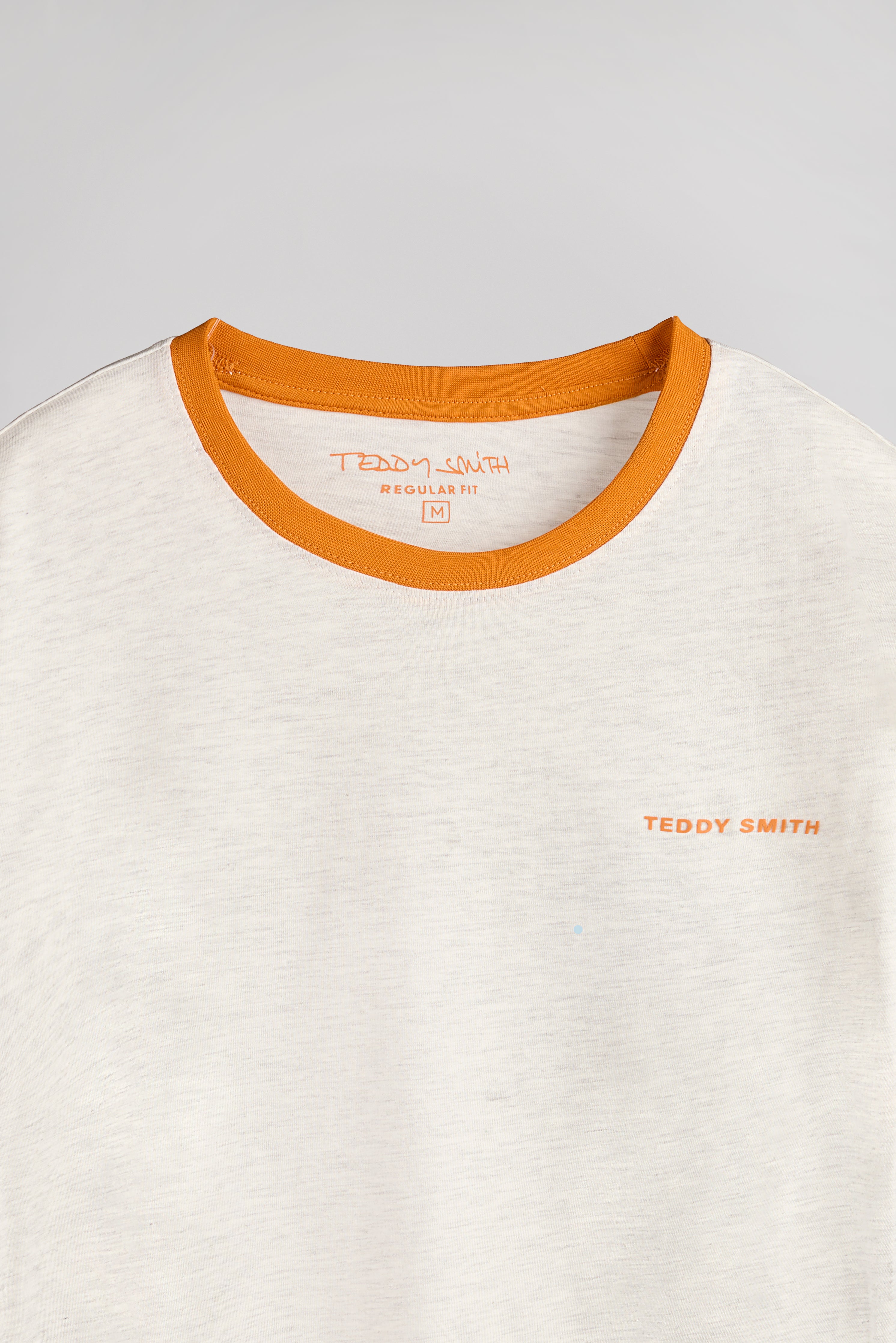 Teddy Smith The Tee 2 t-shirt blanc ivoire homme
