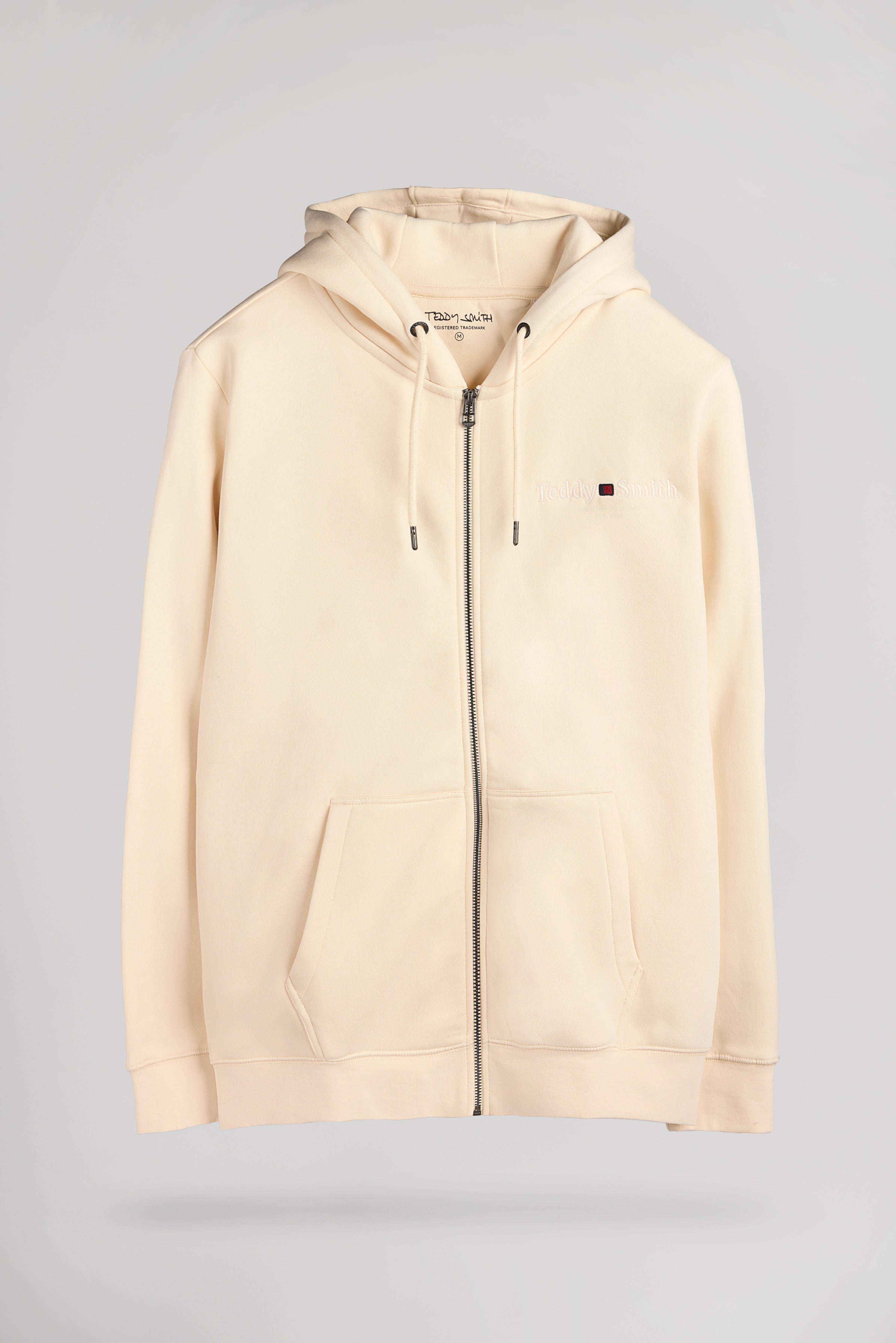 Teddy Smith Giclass Jim HZ gilet sweat capuche naturel