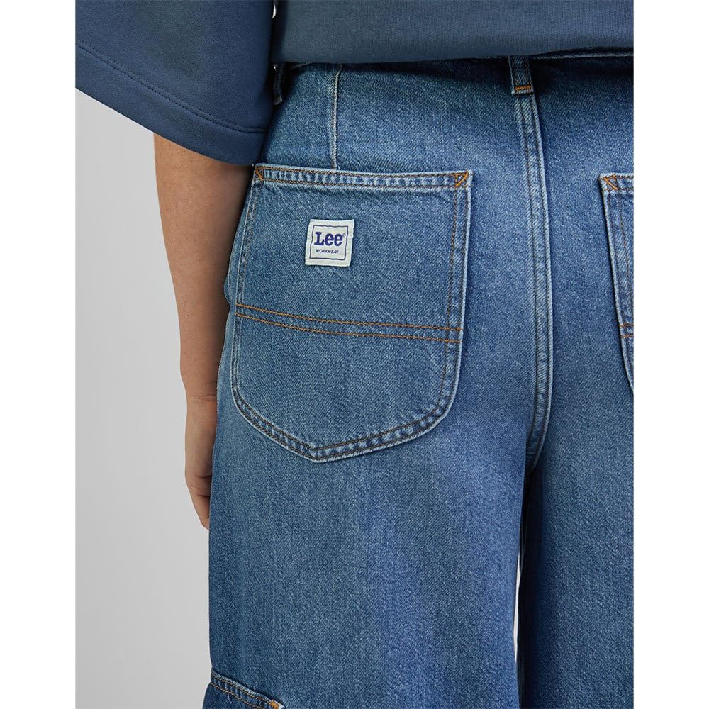 Lee Cargo Slouch jean femme Universal Blue coupe slouch