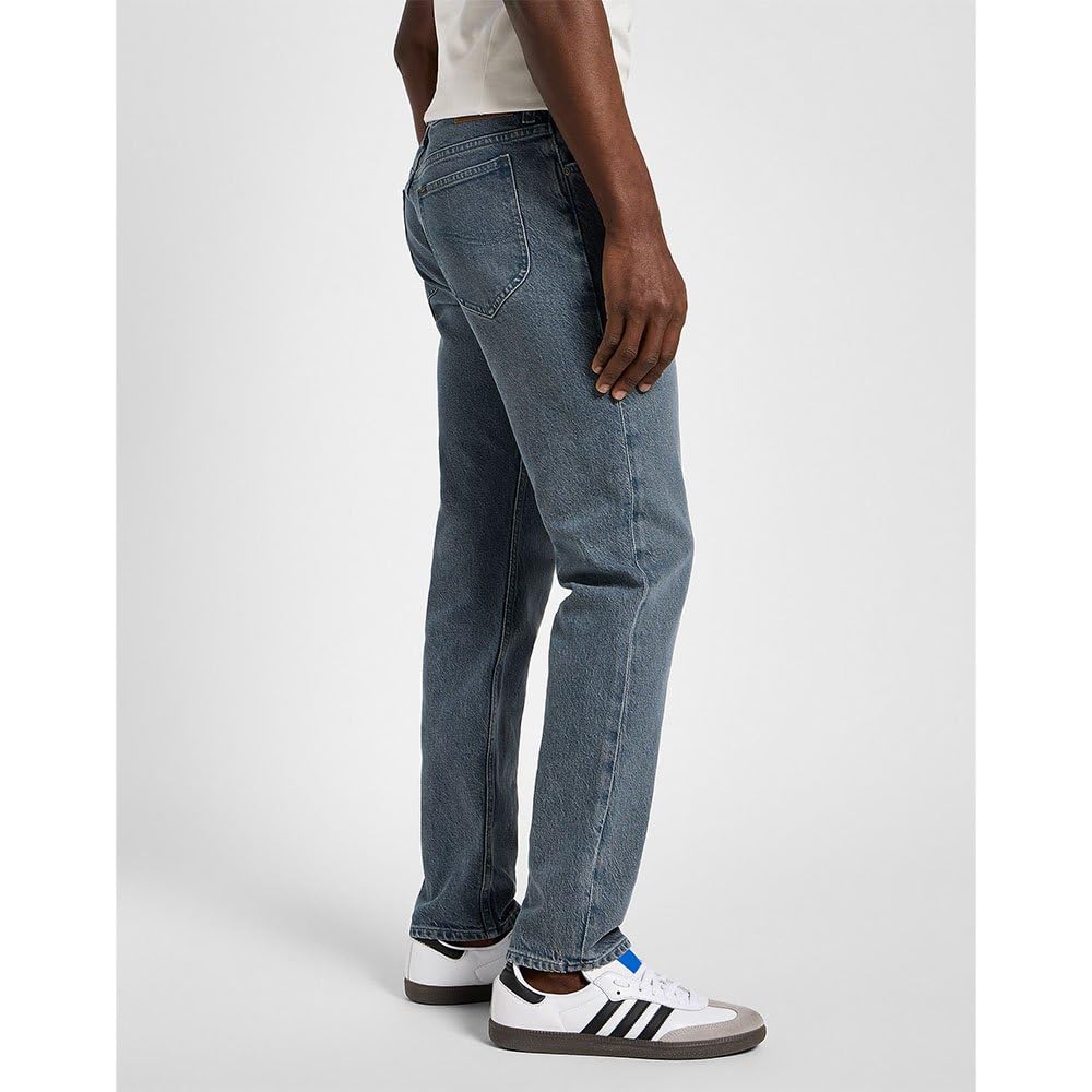 Lee Rider jean homme Gris Naturel coupe slim droite