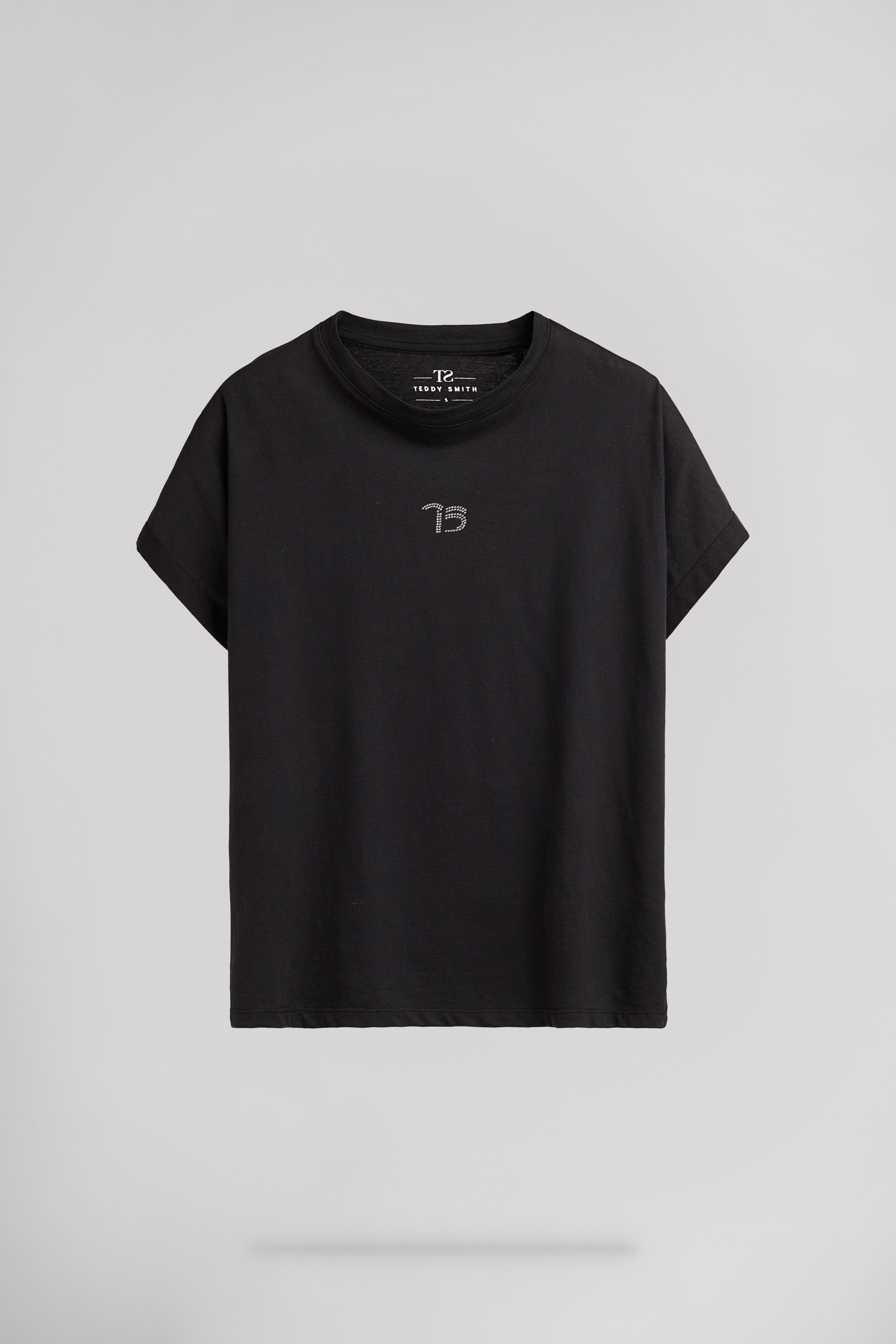 Teddy Smith T-Diana MC t-shirt noir femme coton