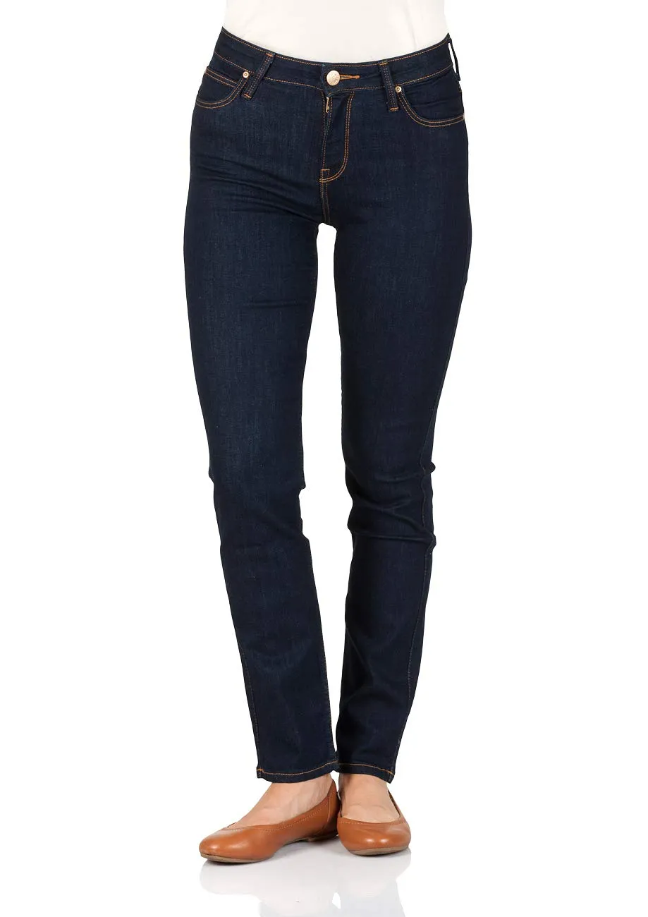 Lee Elly jean femme slim droit Mid Conversation taille haute