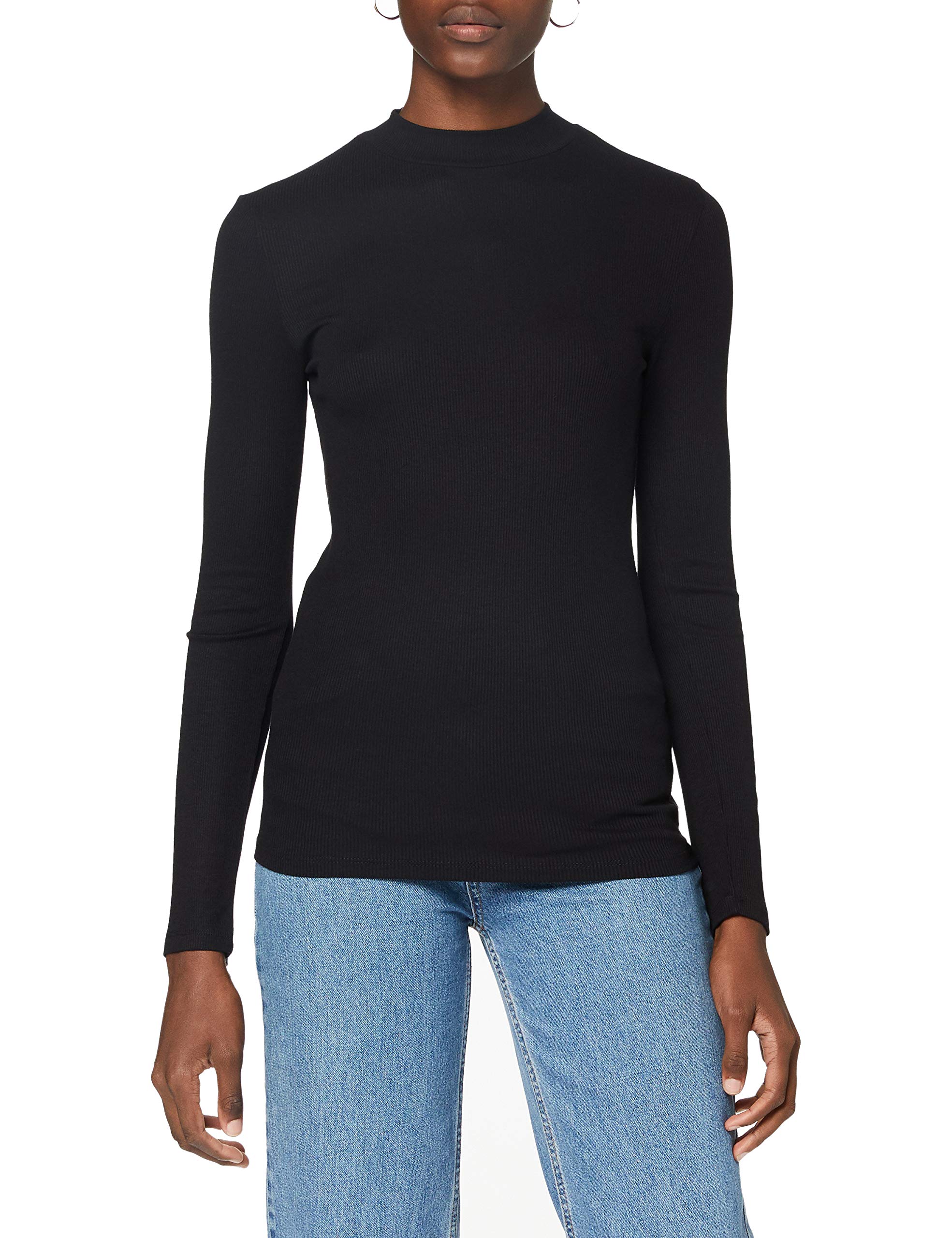 Lee High Neck t-shirt femme coton col montant
