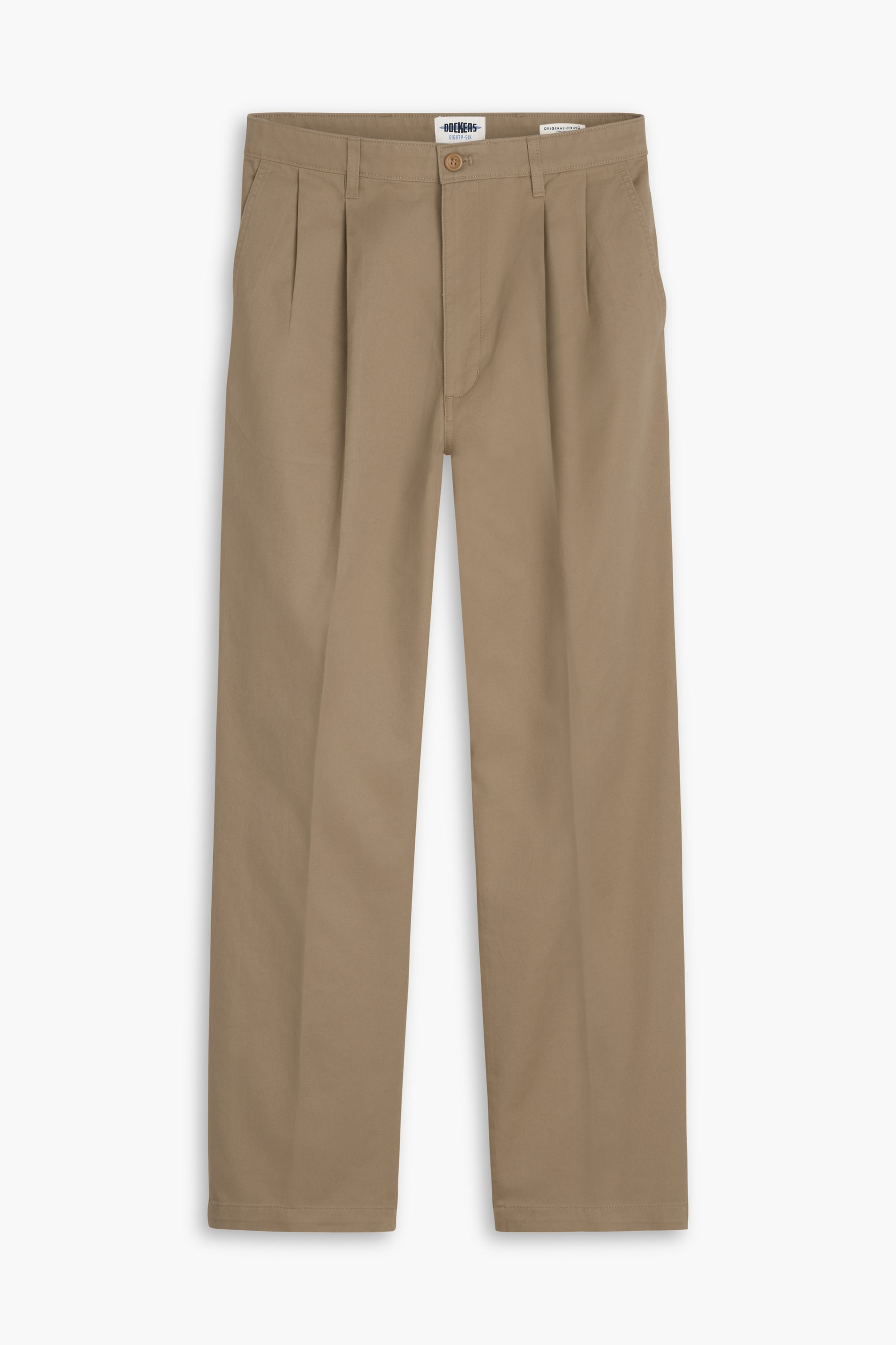 Dockers Eighty-Six Original chino beige plissé large