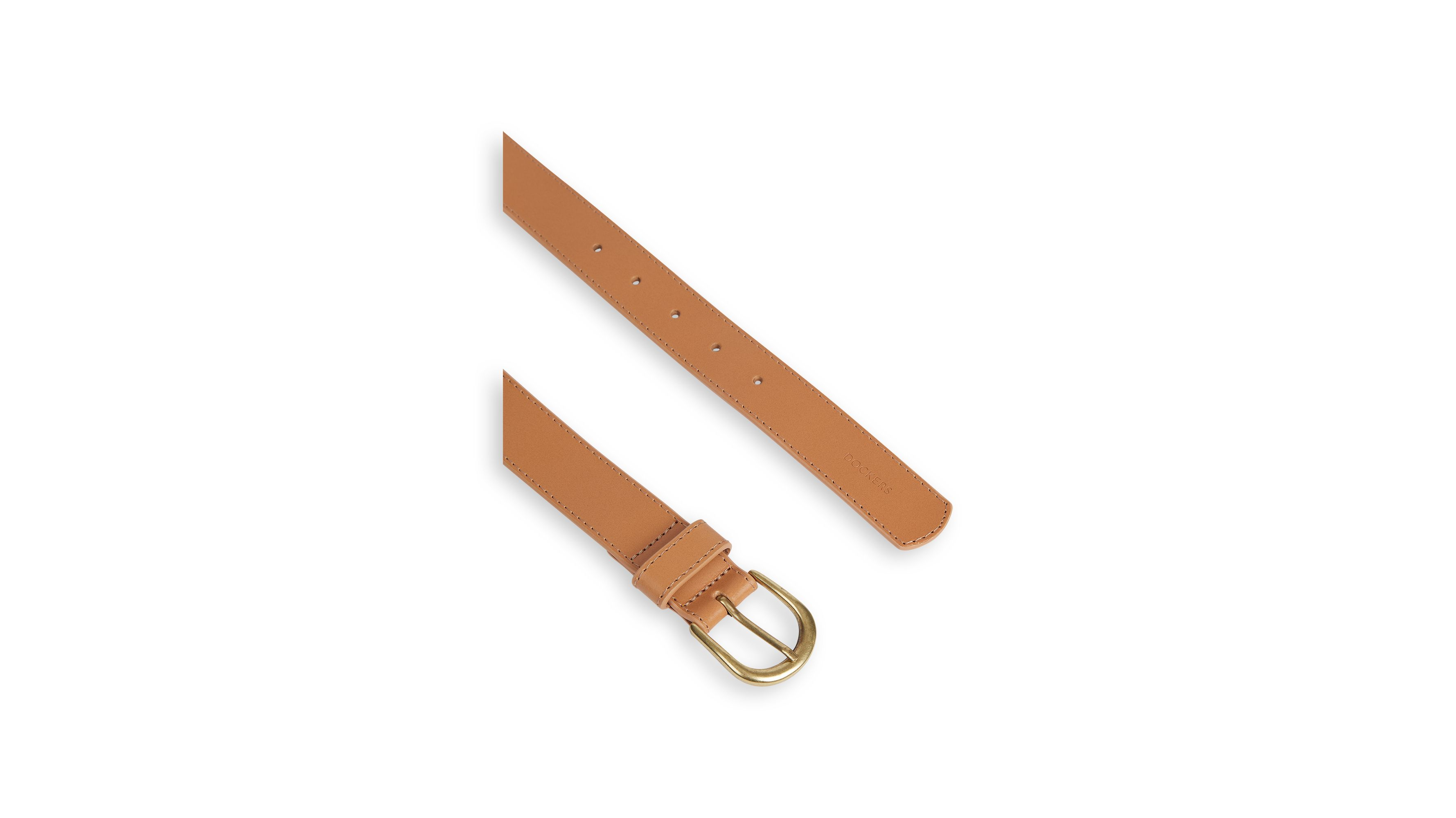 Dockers Refined Classic Ceinture Femme Marron Cuir