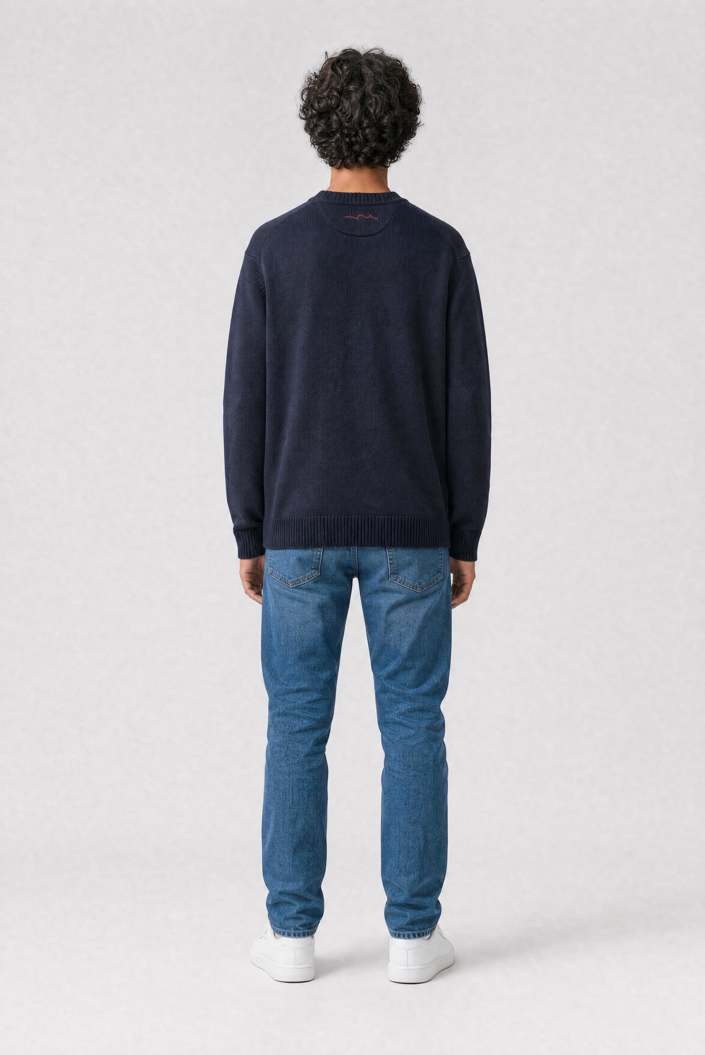 Teddy Smith P-Jimmy JR pull garçon total navy coton