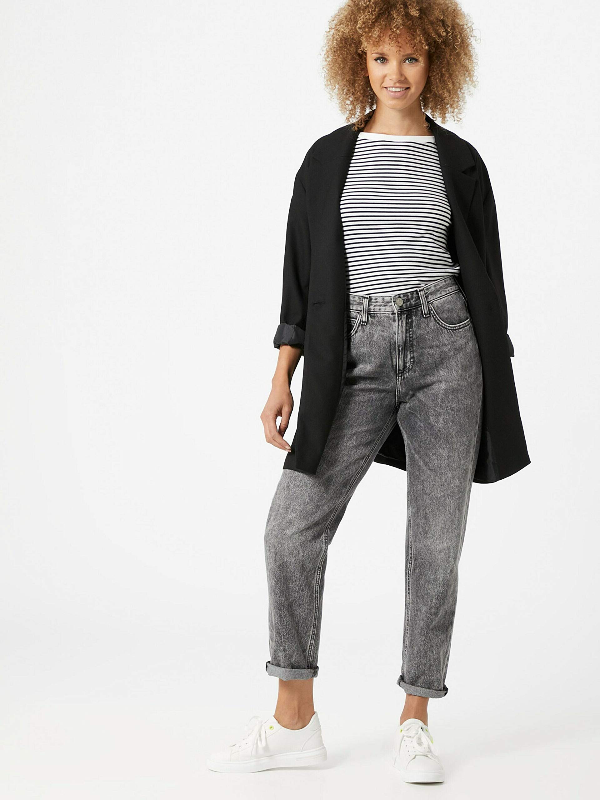 Lee Sarandon Carol 90 jean gris taille haute