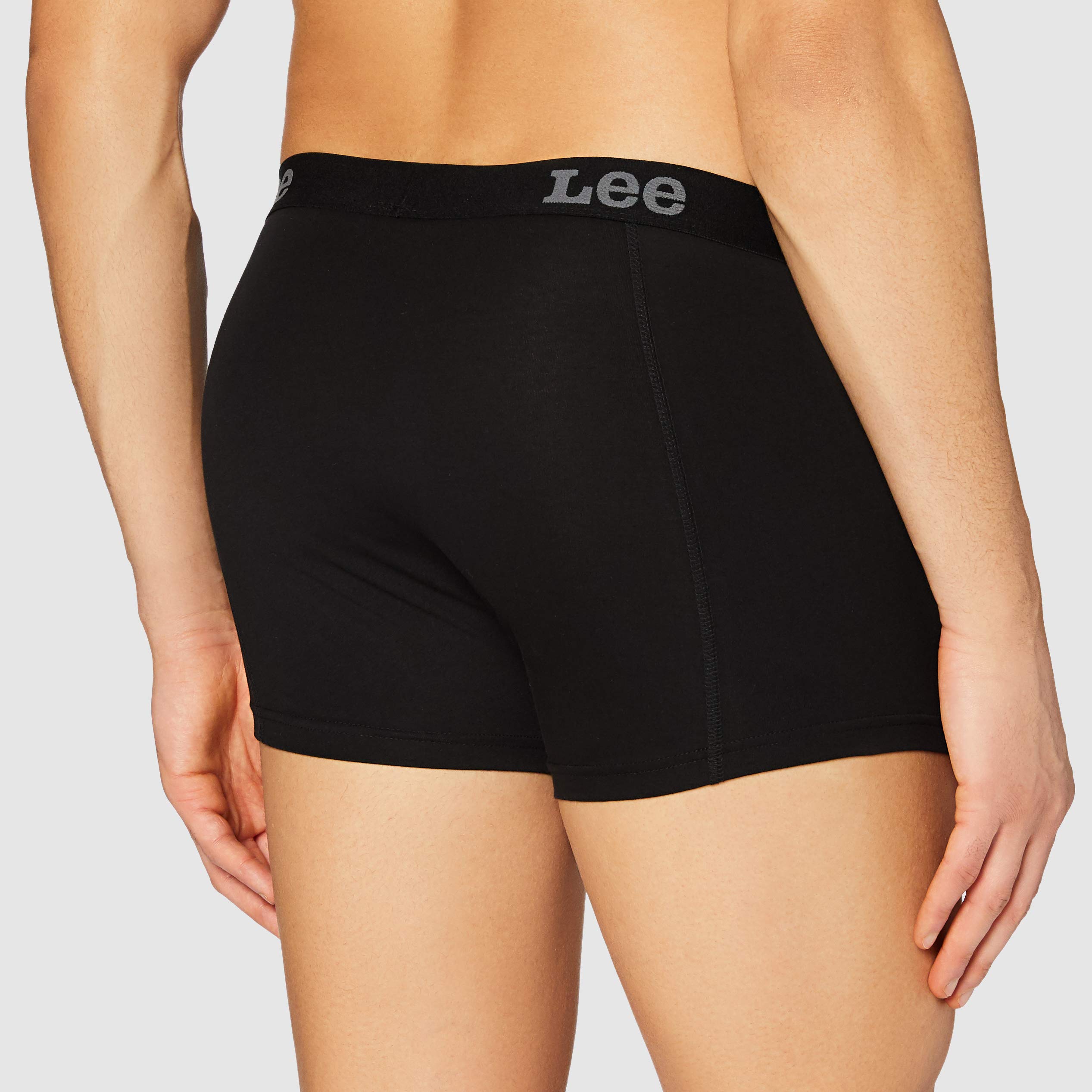 Lee Trunk Boxer Homme Noir Lot de 2 Coton