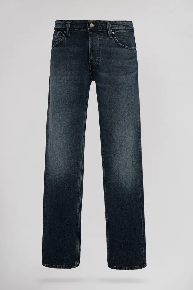 Teddy Smith Reg L34 jean droit blue black stretch L34