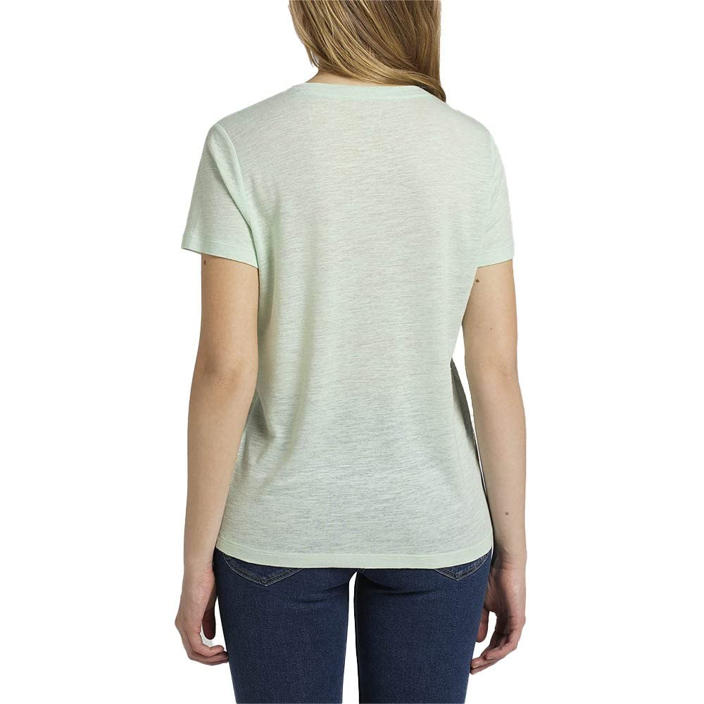 Lee V Neck Tee t-shirt femme cannelle XL
