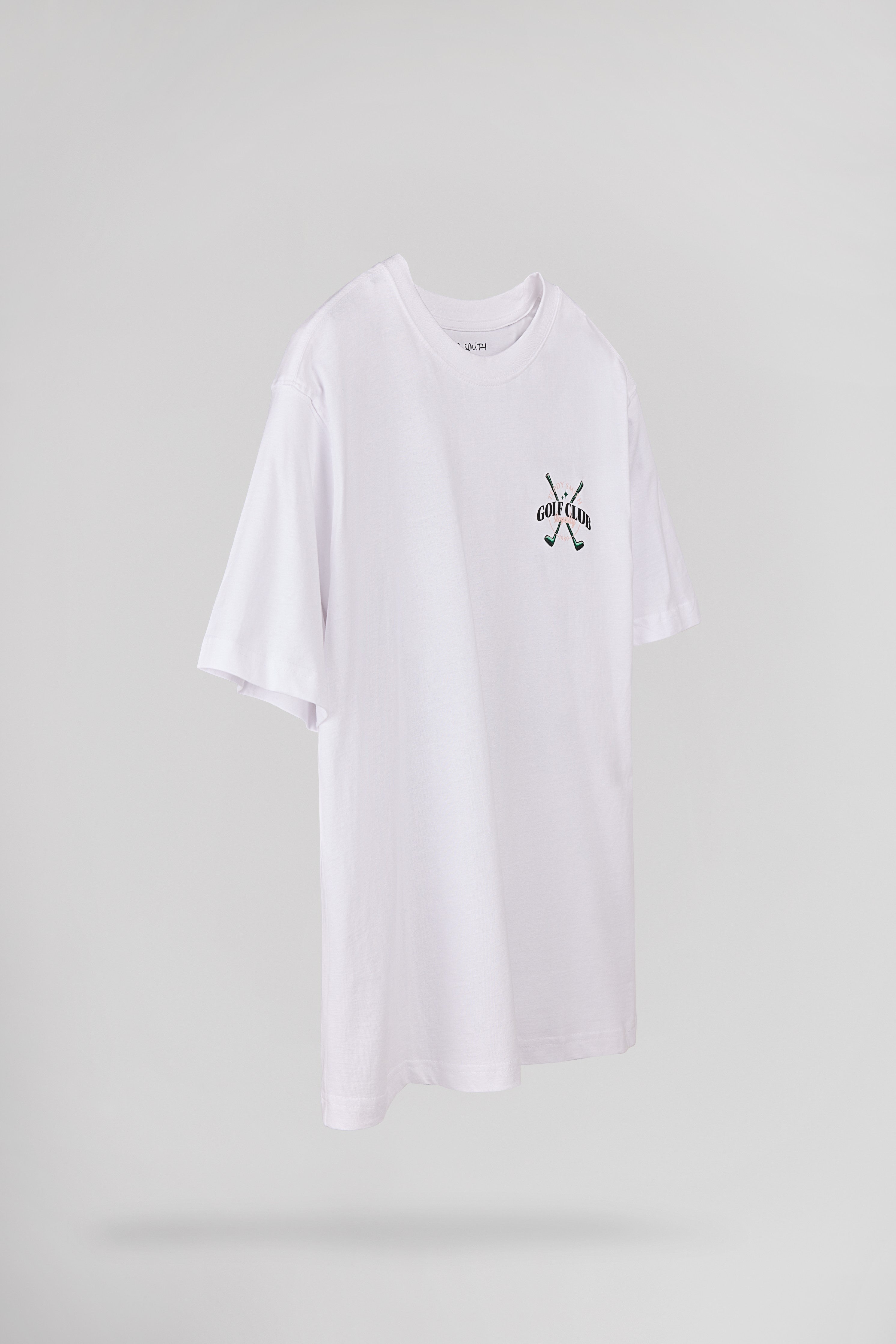 Teddy Smith T-Damien MC t-shirt homme blanc coupe ample