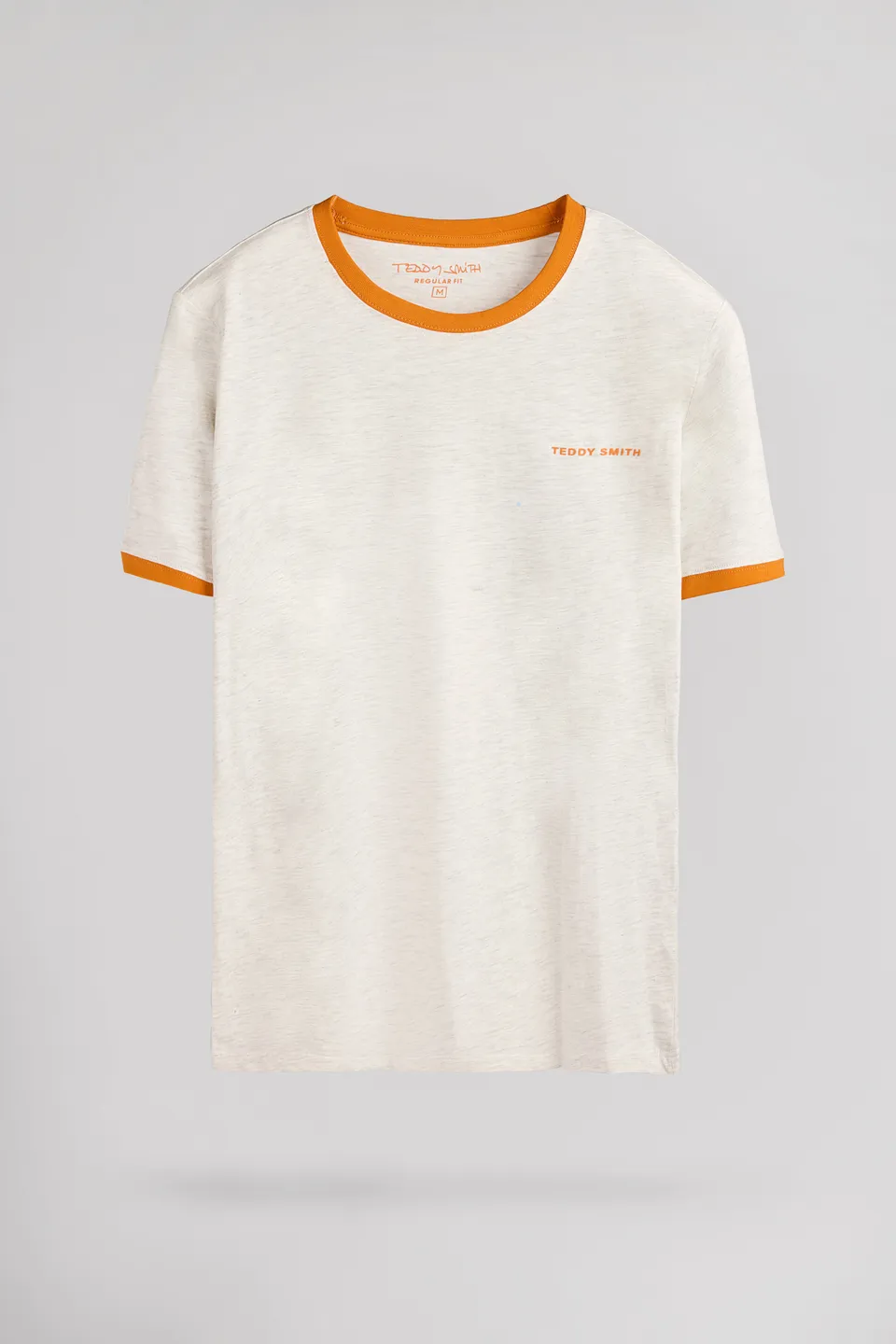 Teddy Smith The Tee 2 t-shirt blanc ivoire homme