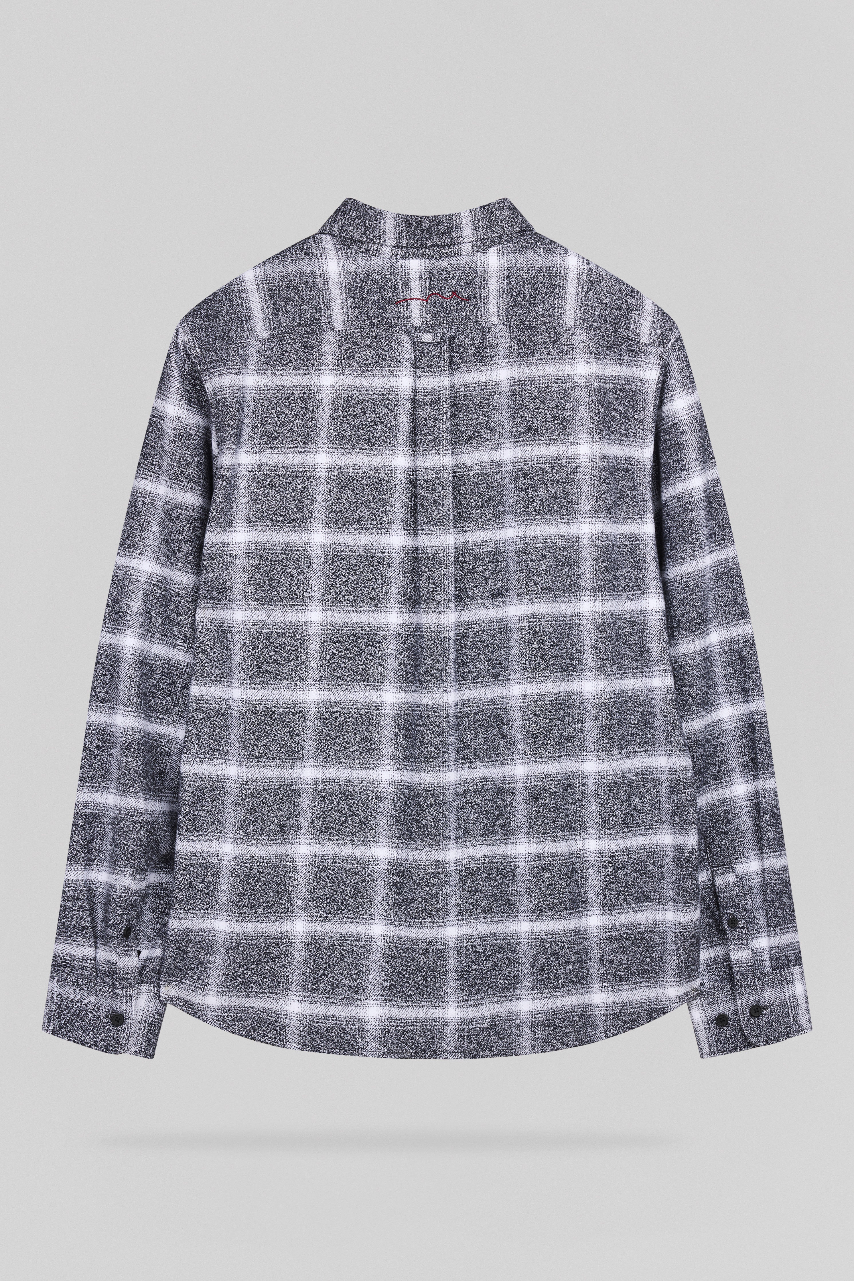 Teddy Smith C-Peak chemise carreaux homme mélange black coton