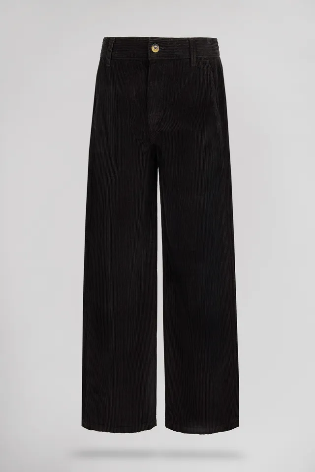 Teddy Smith P-Eddy Baggy Jr chino velours noir garçon