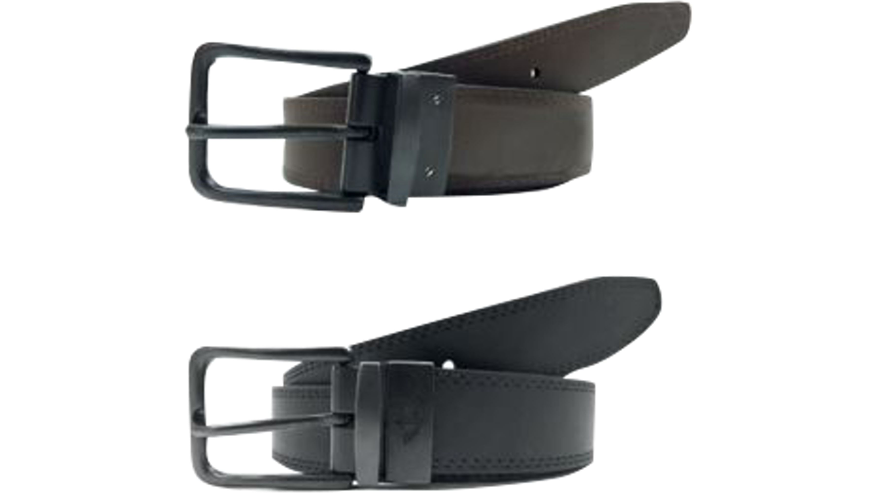 Dockers Reversible Ceinture Homme Noir Marron Cuir