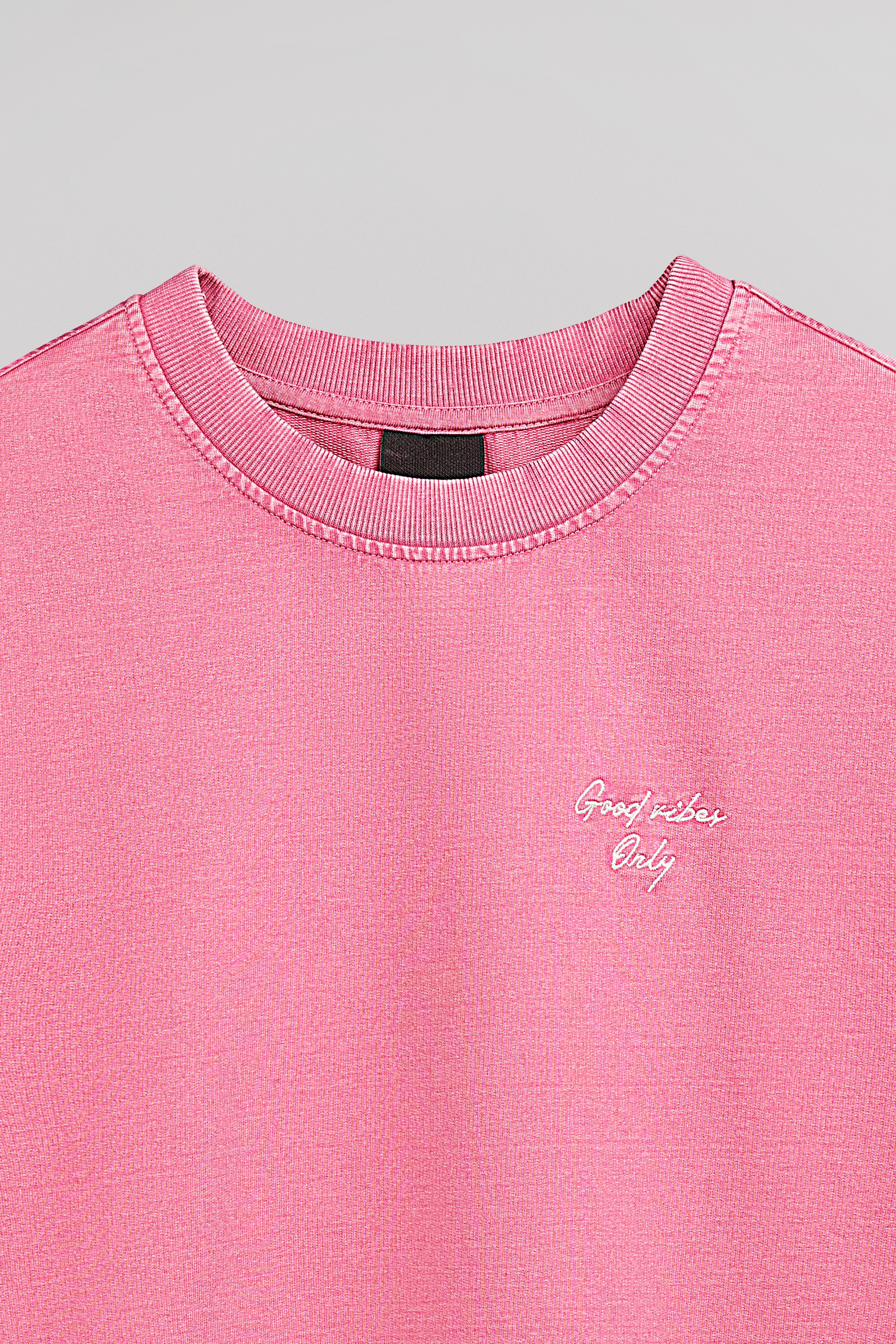 Teddy Smith S-Hawk RC sweat bubble pink homme