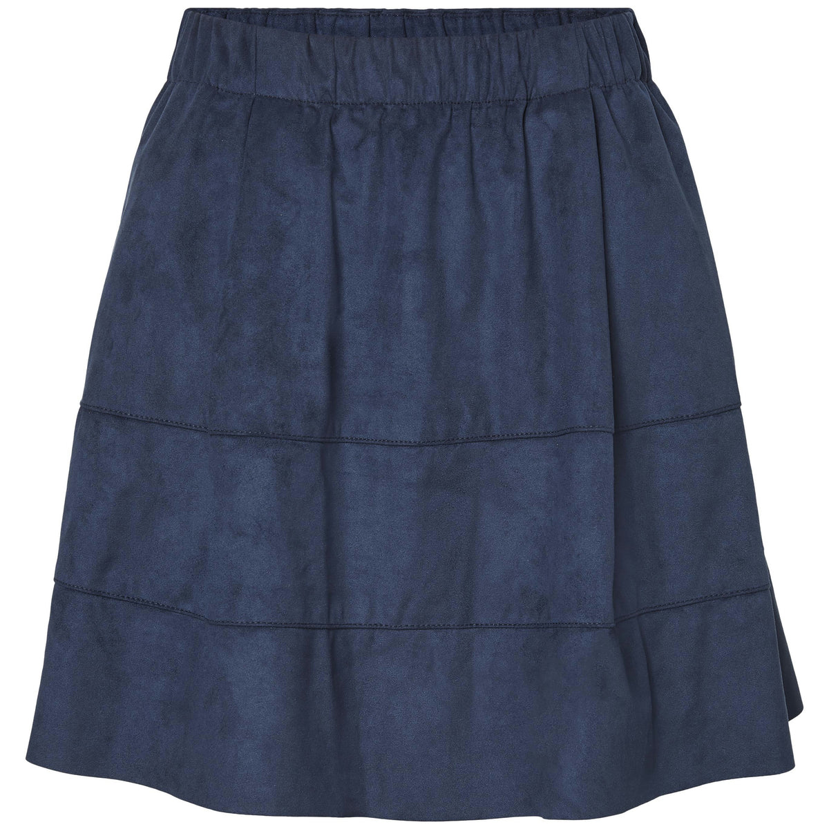 Noisy May jupe courte effet daim taille élastique