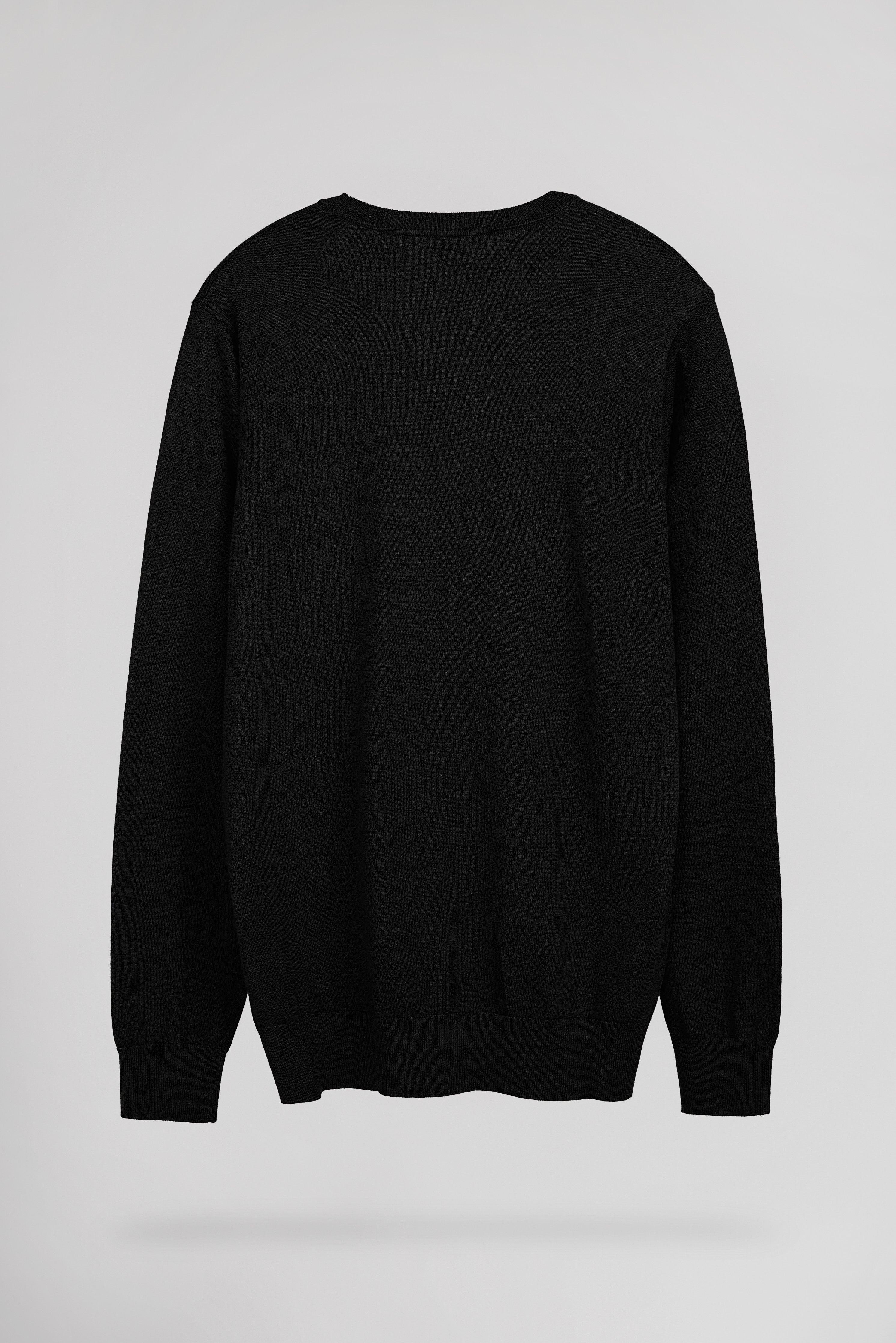 Teddy Smith P-Martino pull col rond ajusté homme noir