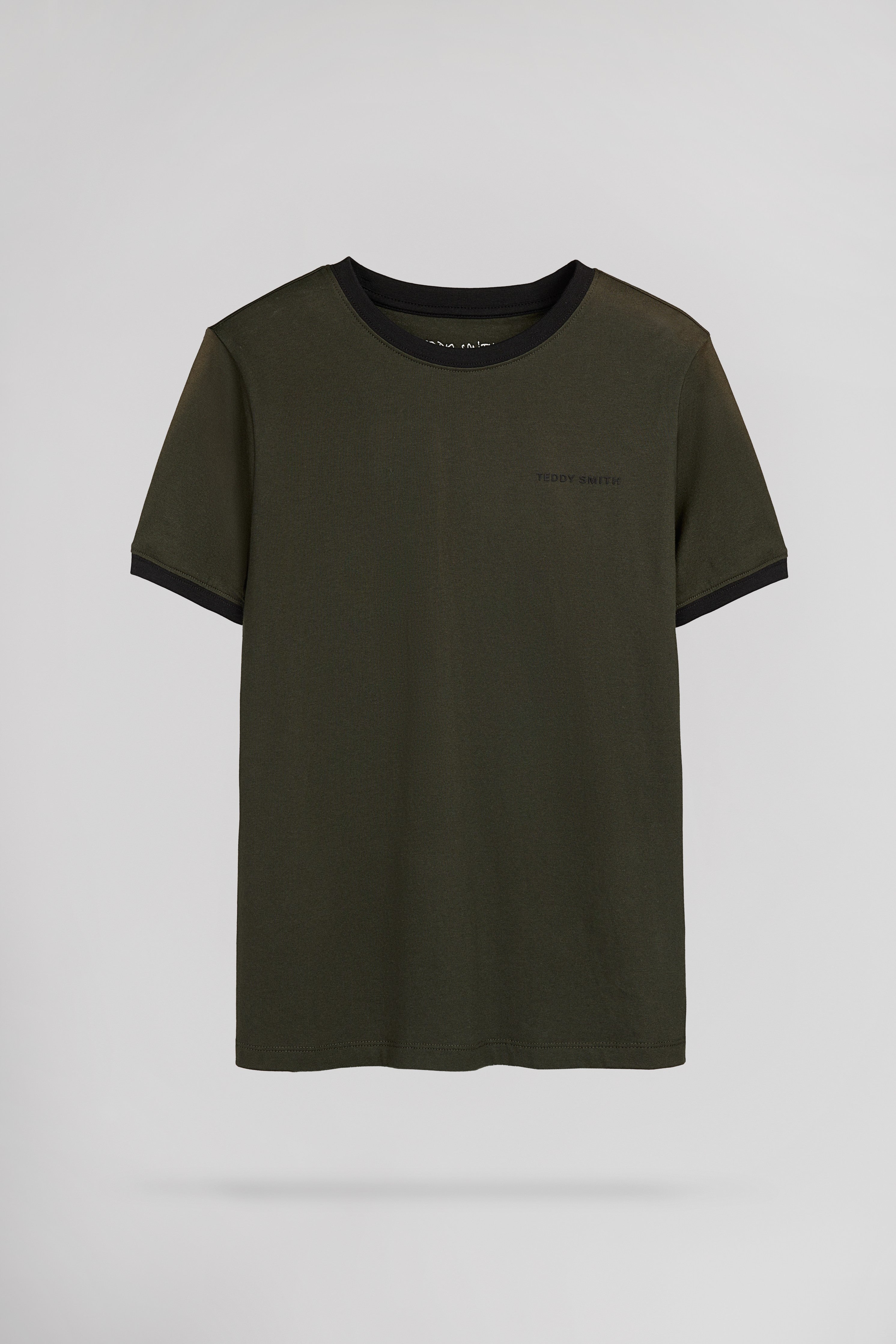 Teddy Smith The Tee 2 t-shirt deep kaki garçon coton