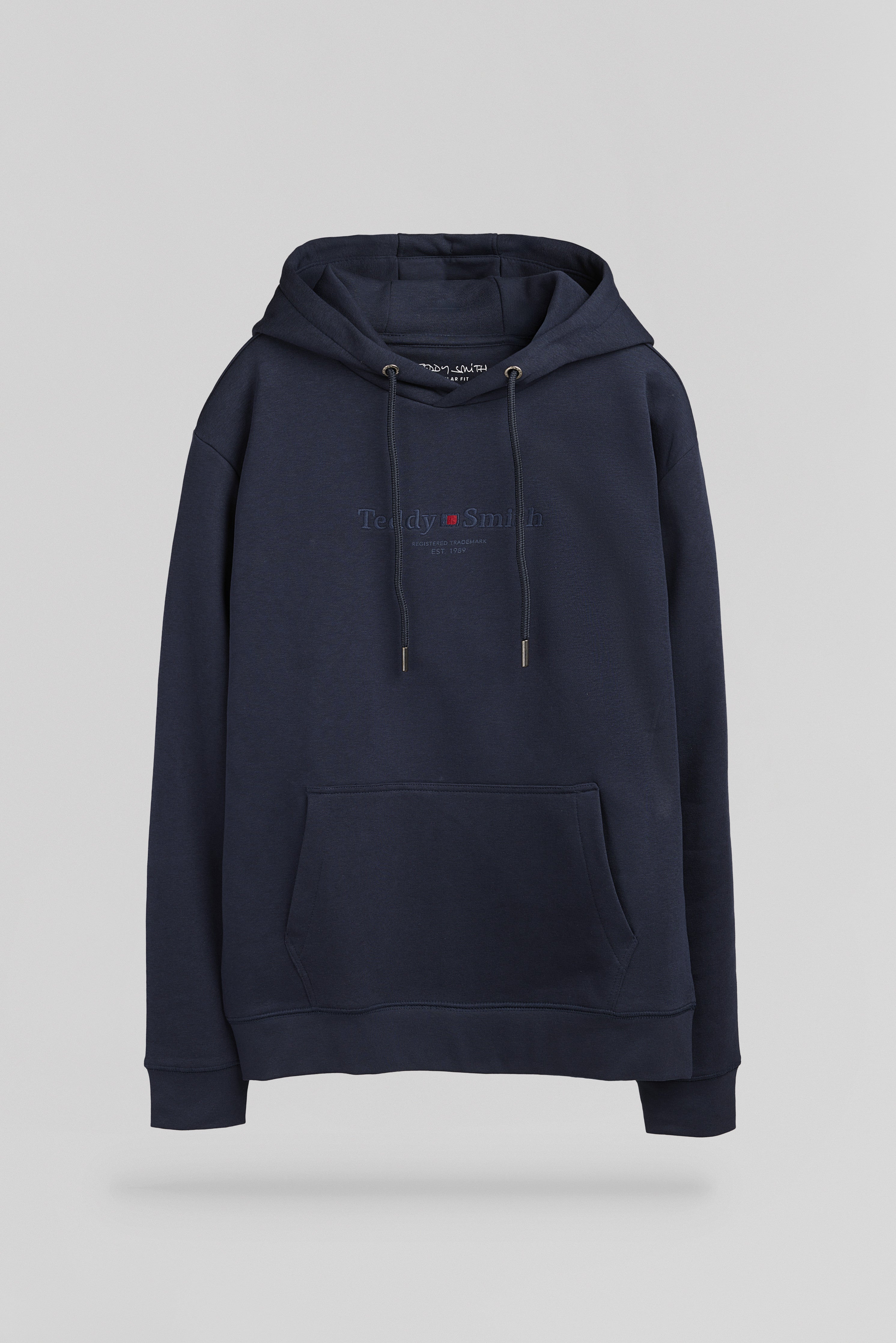 Teddy Smith S-Jim Hoody sweat capuche bleu marine