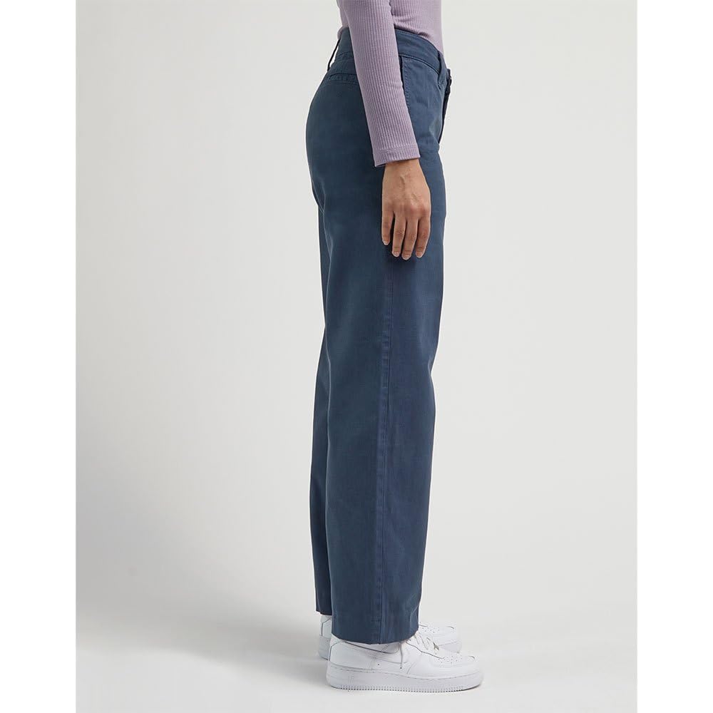 Lee Chino droit classique femme Salina Stone toile coton