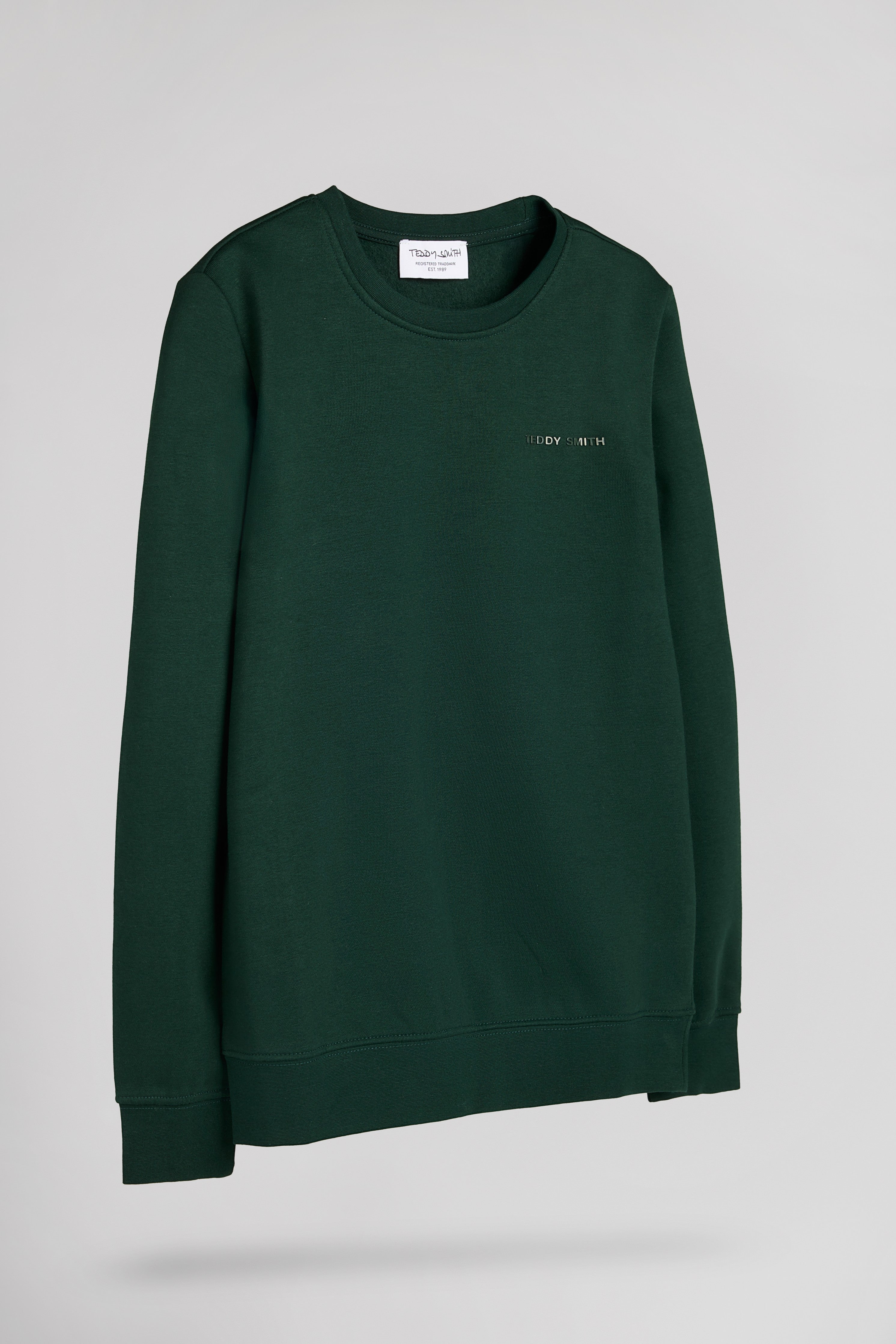 Teddy Smith S-Nark RC sweat garçon vert scarabé
