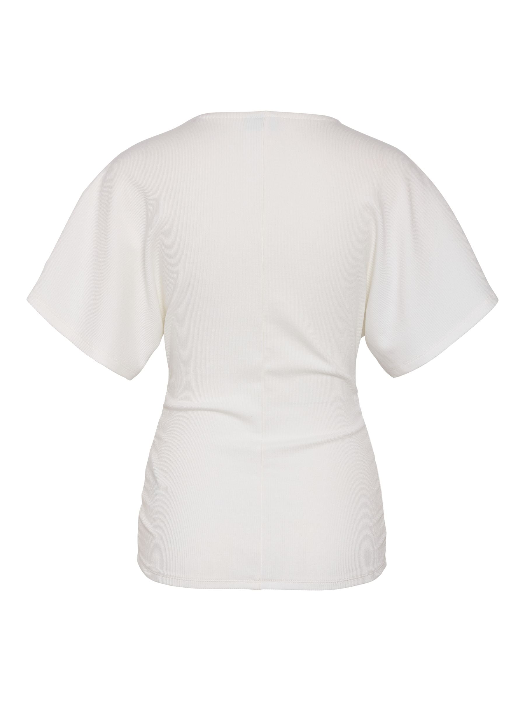 Noisy May Abbi t-shirt froncé coton bio