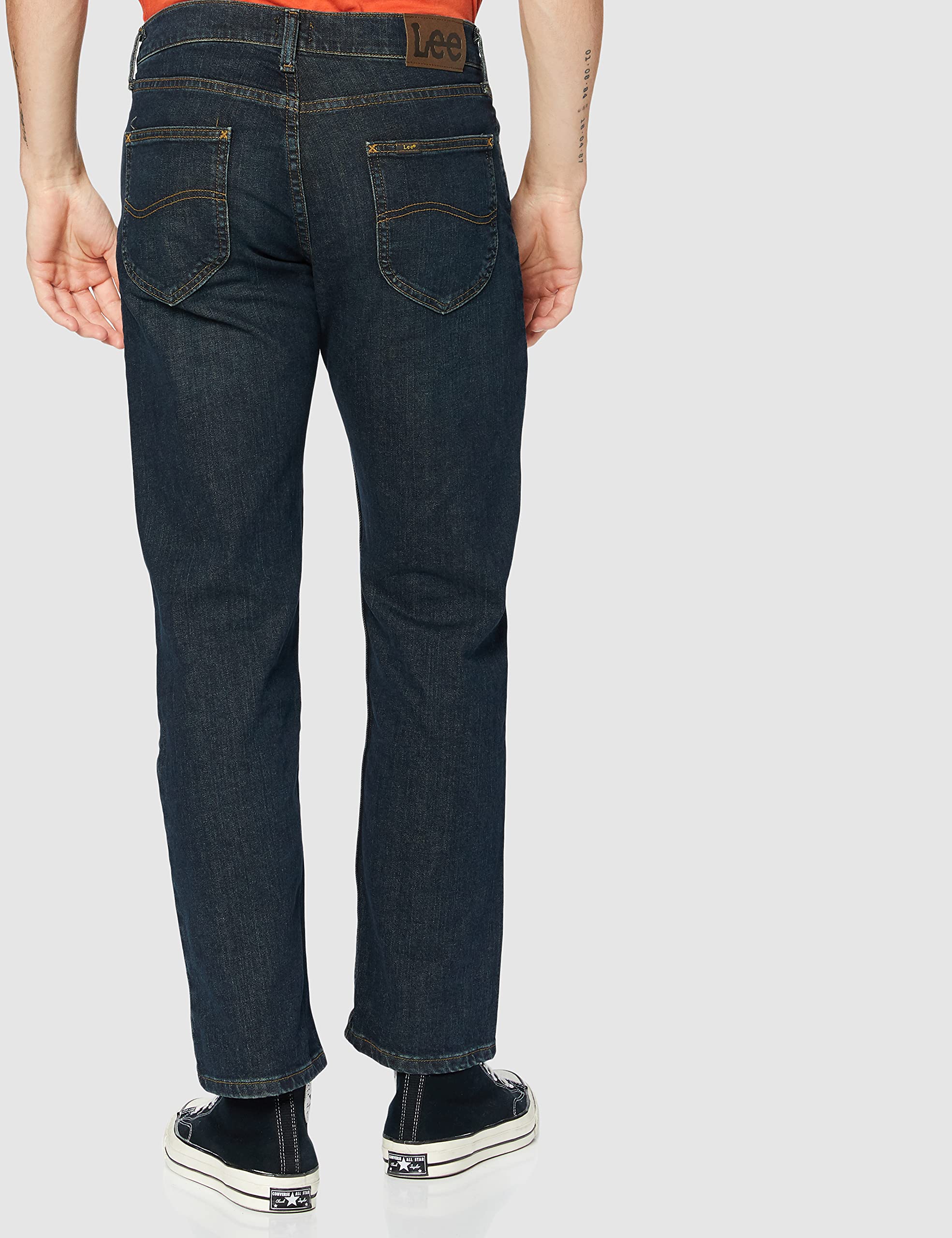 Lee Legendary jean droit Noir Surteint coupe regular