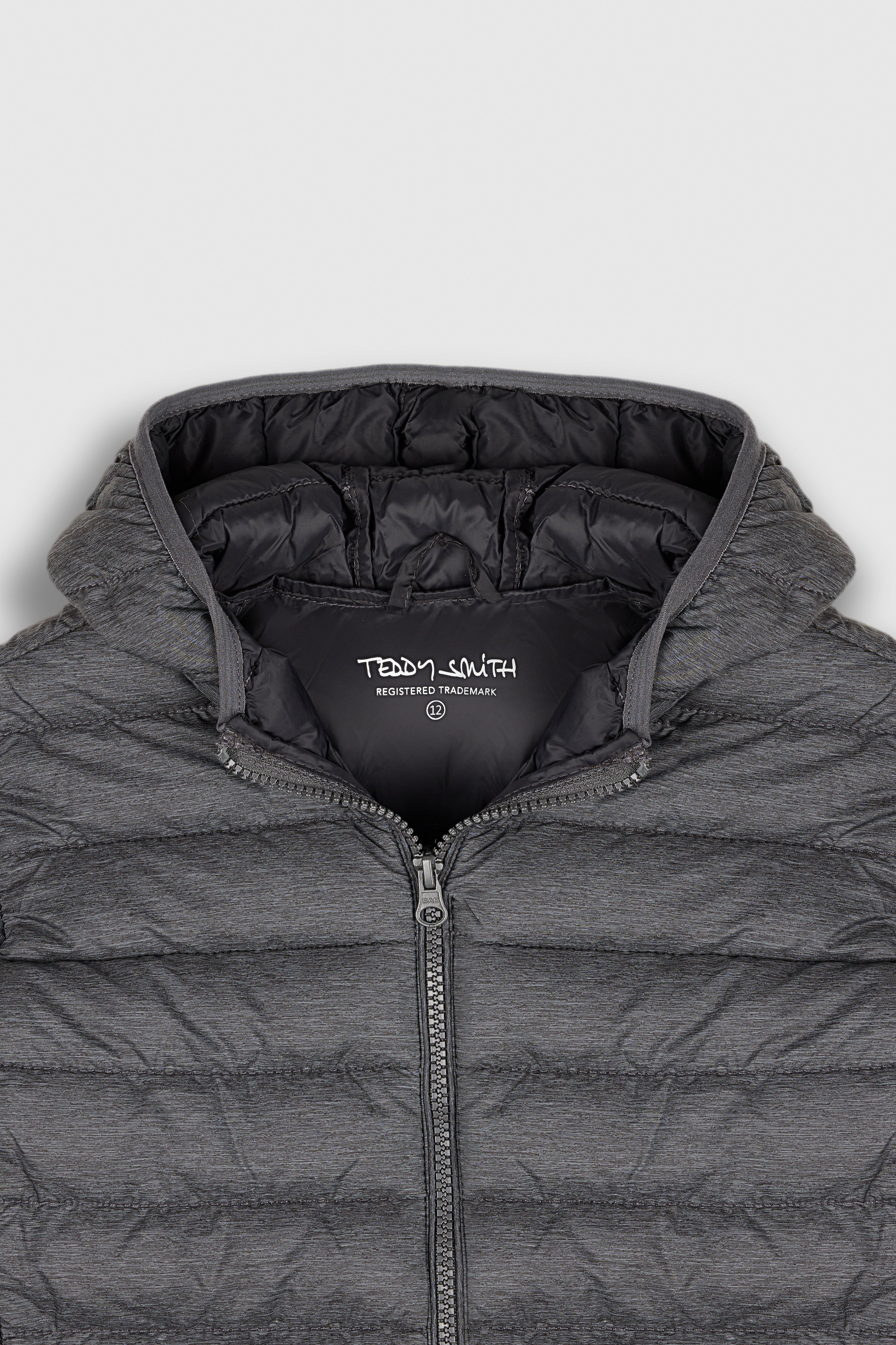Teddy Smith Blighter Jr doudoune garçon noir capuche