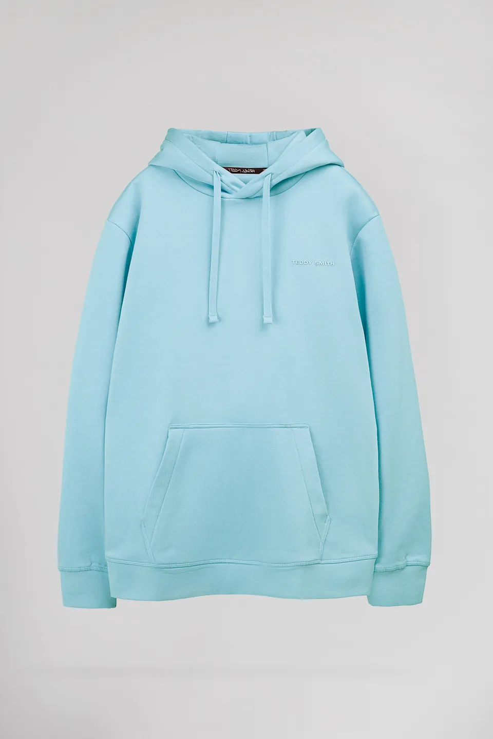 Teddy Smith S-Nark Hoody sweat à capuche Bleu Lagon molleton