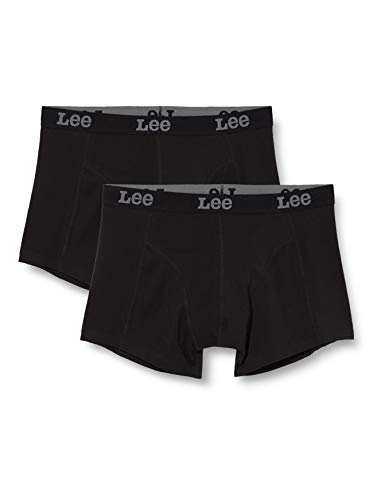 Lee Trunk Boxer Homme Noir Lot de 2 Coton