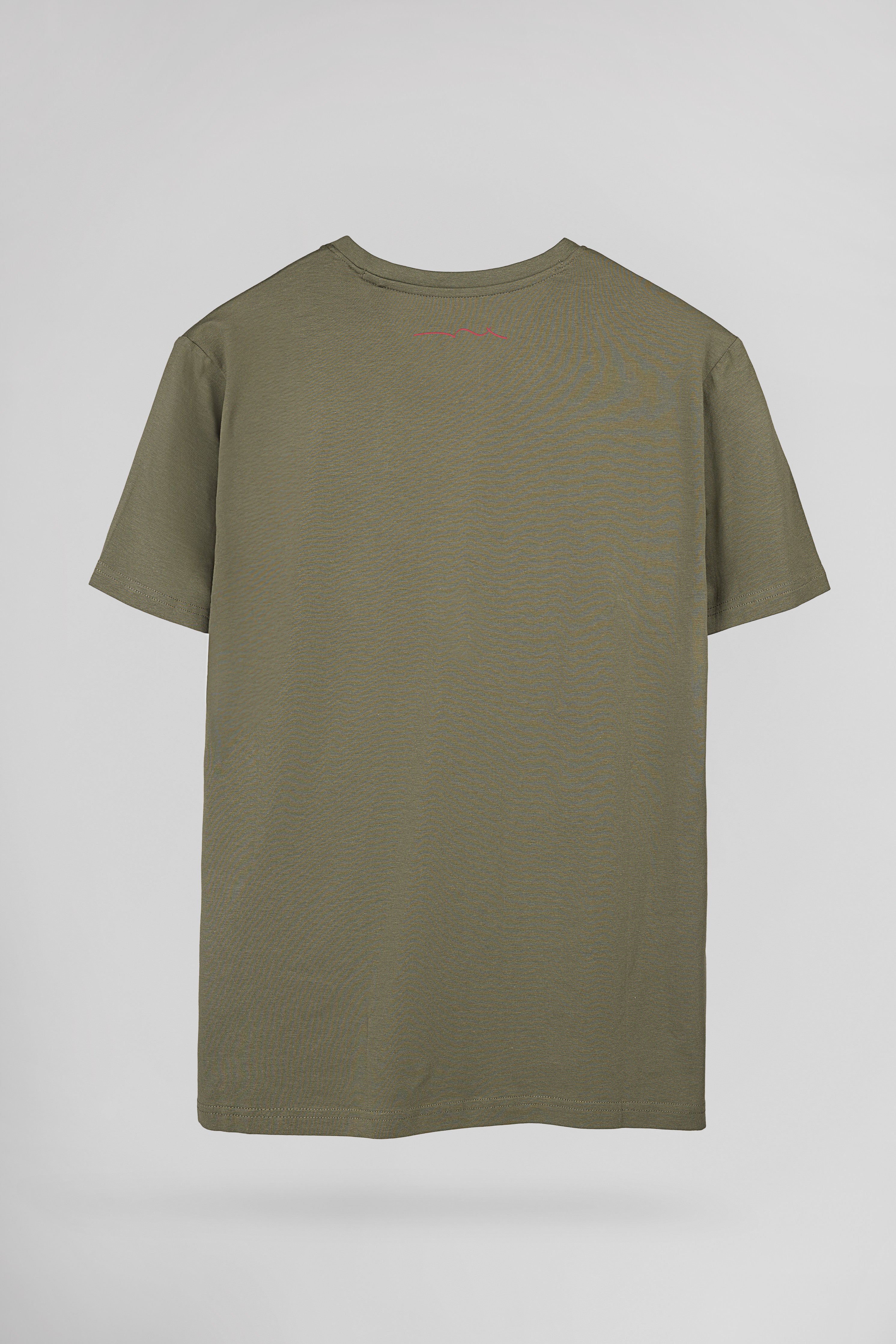 Teddy Smith TAWAX 2 MC t-shirt homme dusty kaki col V