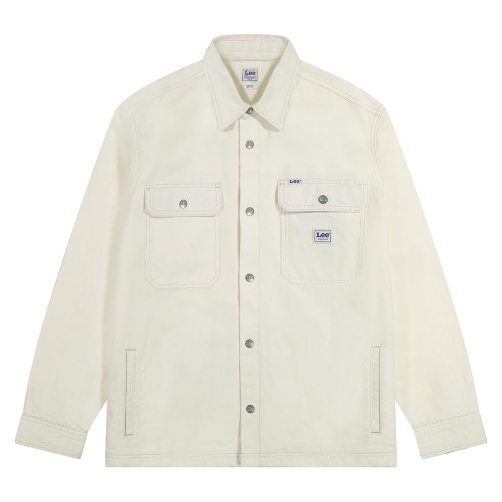 Lee Workwear Overshirt surchemise homme écru L
