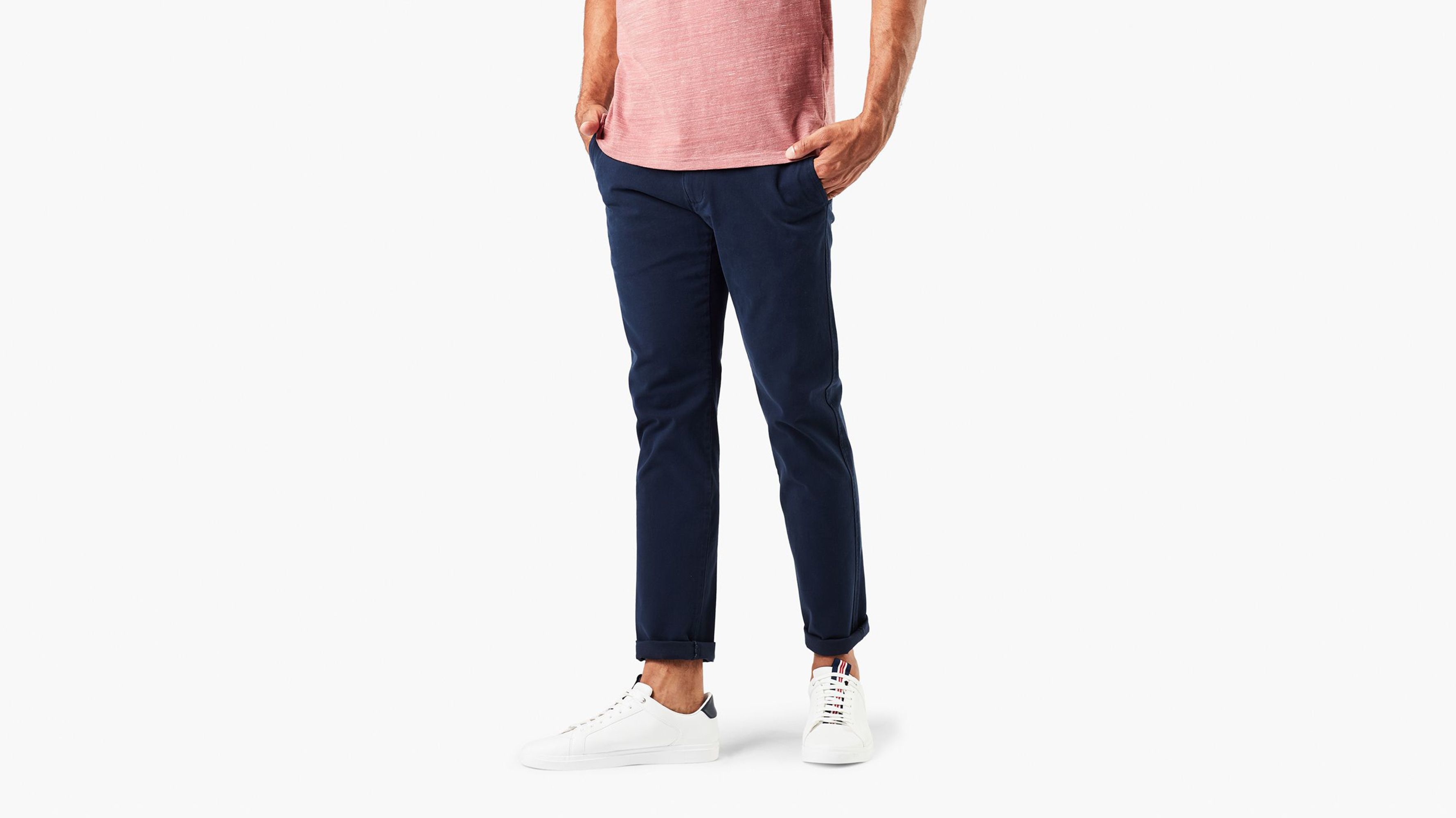 Dockers Ultimate chino skinny homme bleu stretch