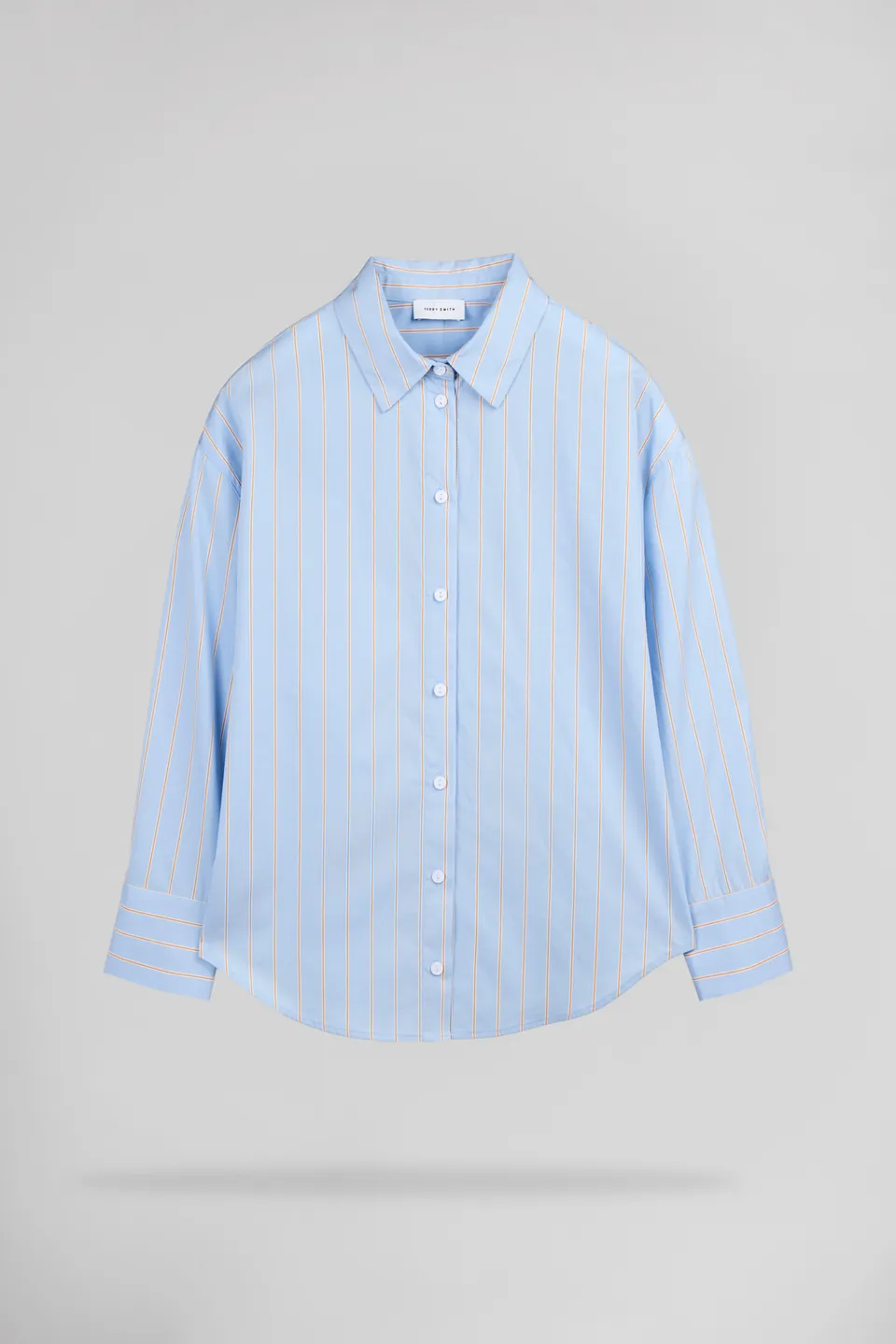 Teddy Smith C-Charlina chemise rayée bleu ciel femme