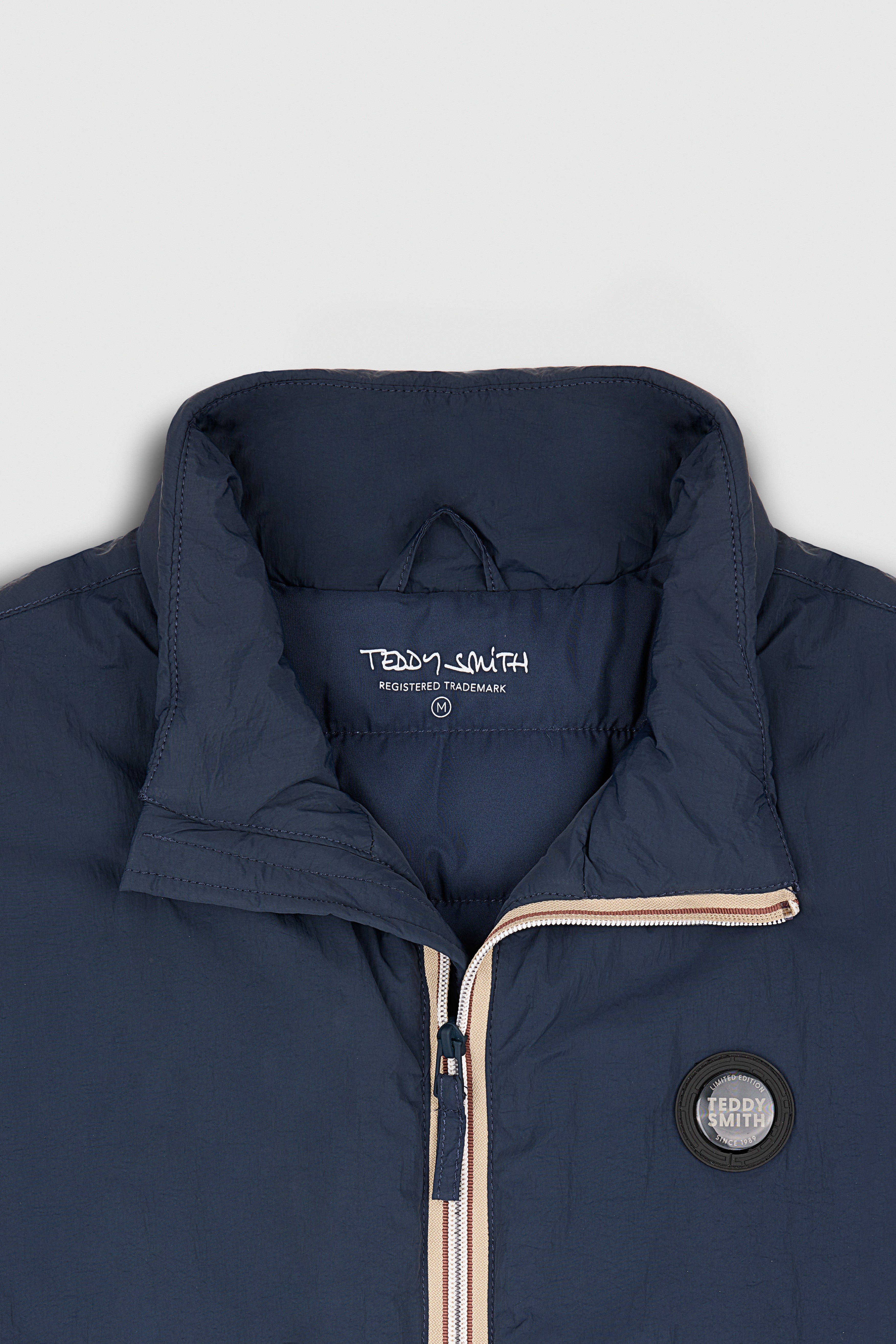 Teddy Smith B-Oly blouson sans manches navy déperlant