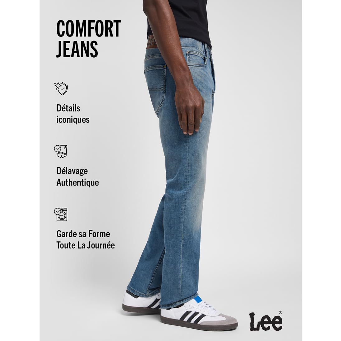 Lee Extreme Motion Lenny jean homme slim droite