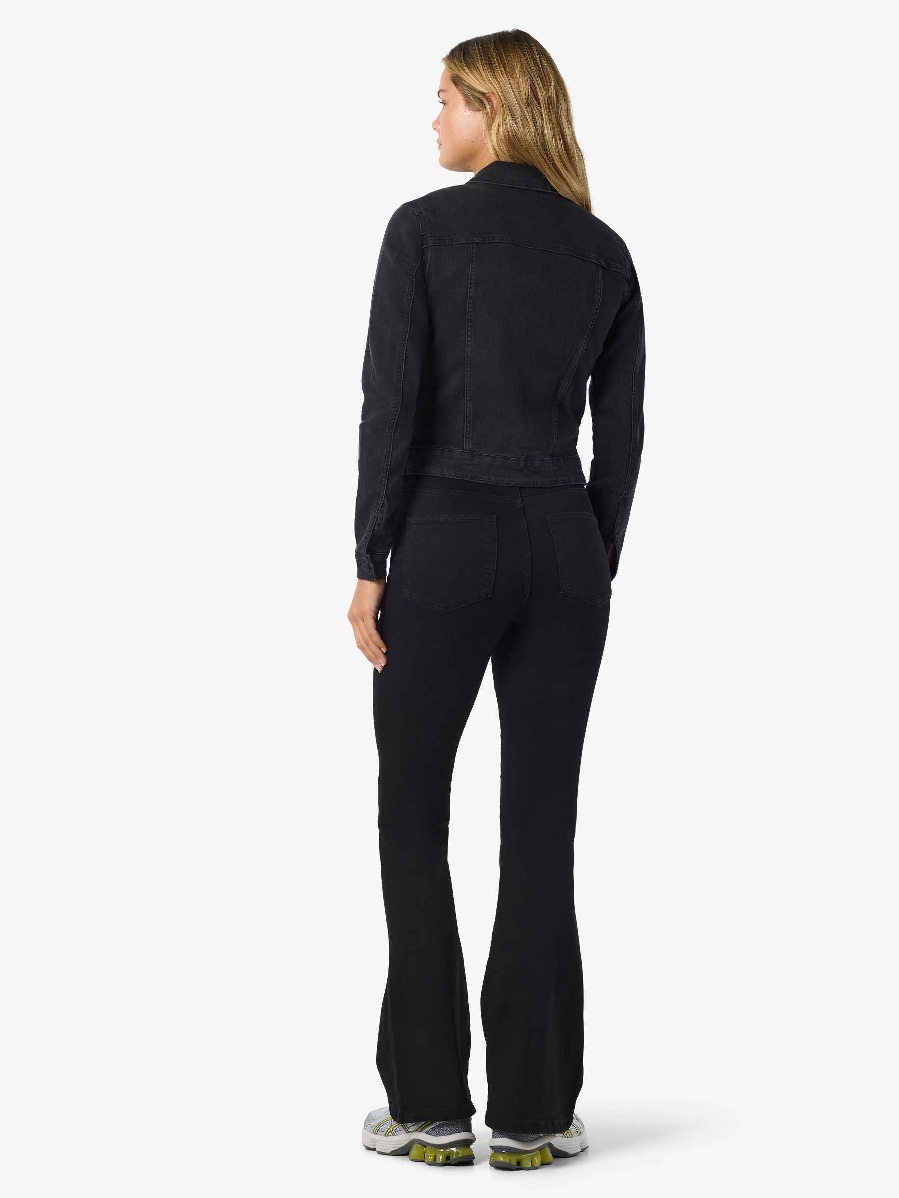Noisy May veste en jean courte boutons stretch