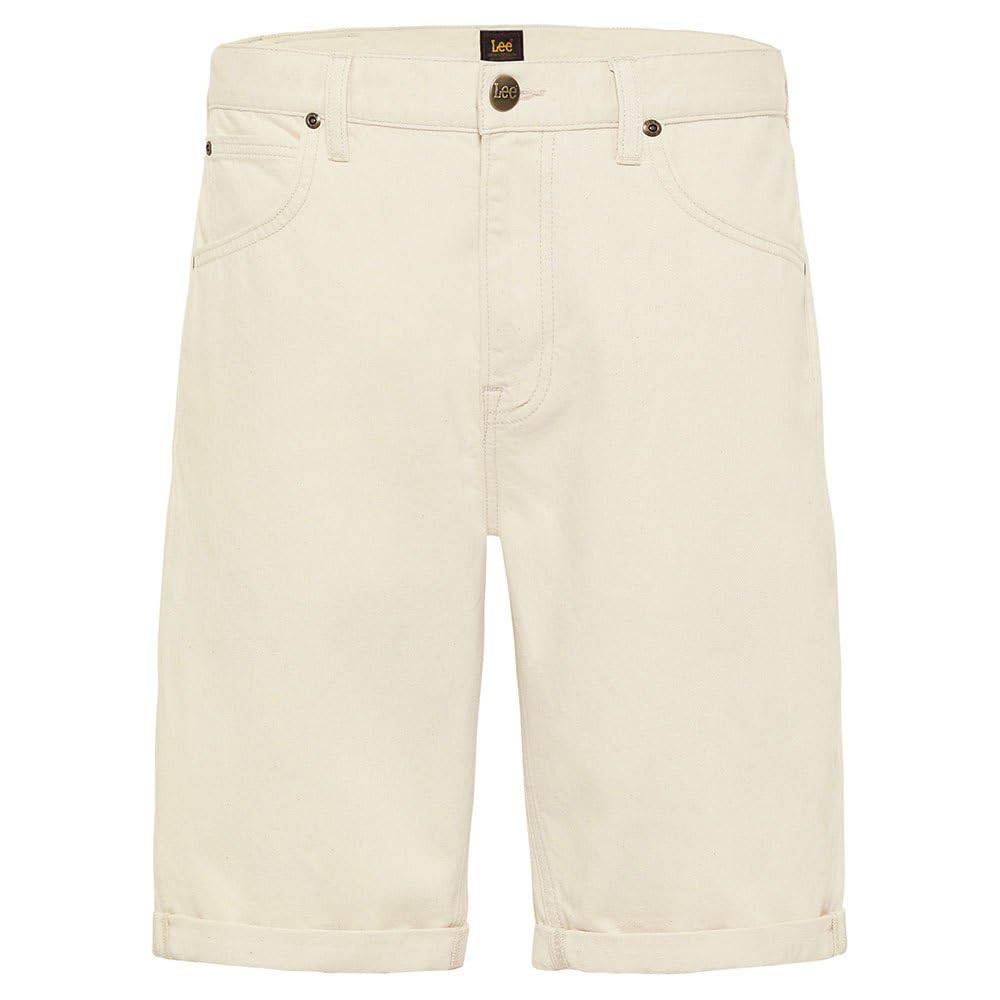 Lee 5 Pocket Short bermuda homme écru 32 chanvre