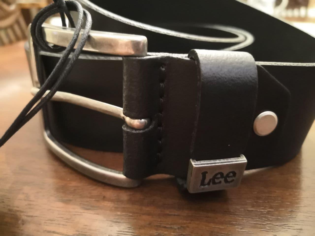 Lee Small Logo Belt ceinture homme marron 105 cuir