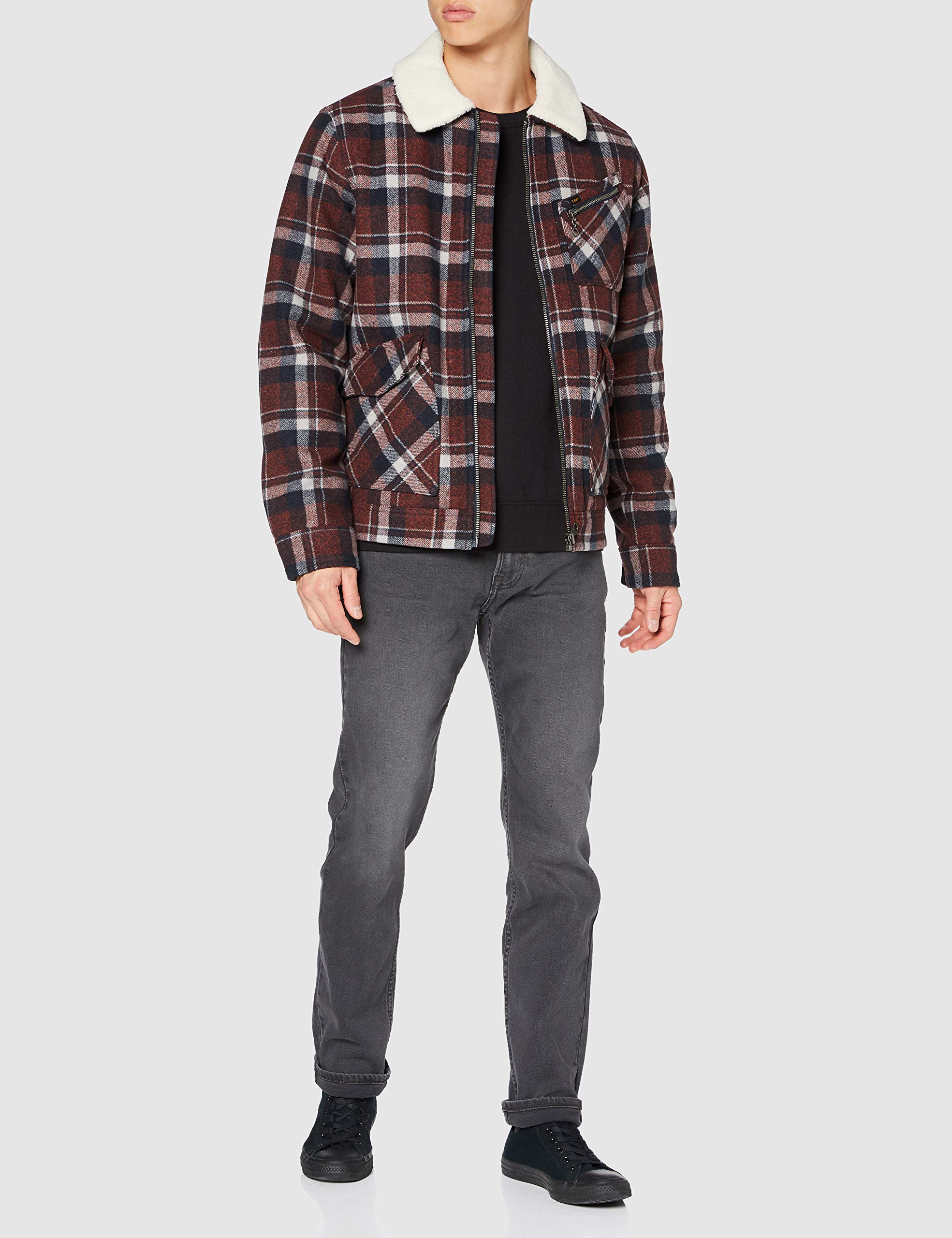 Lee 191J veste homme toile coupe droite