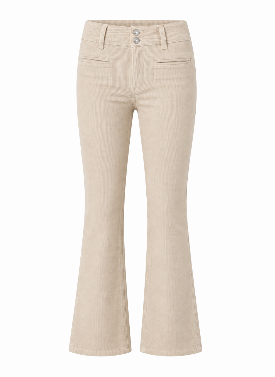 Maison Onado Rita pantalon velours beige flare