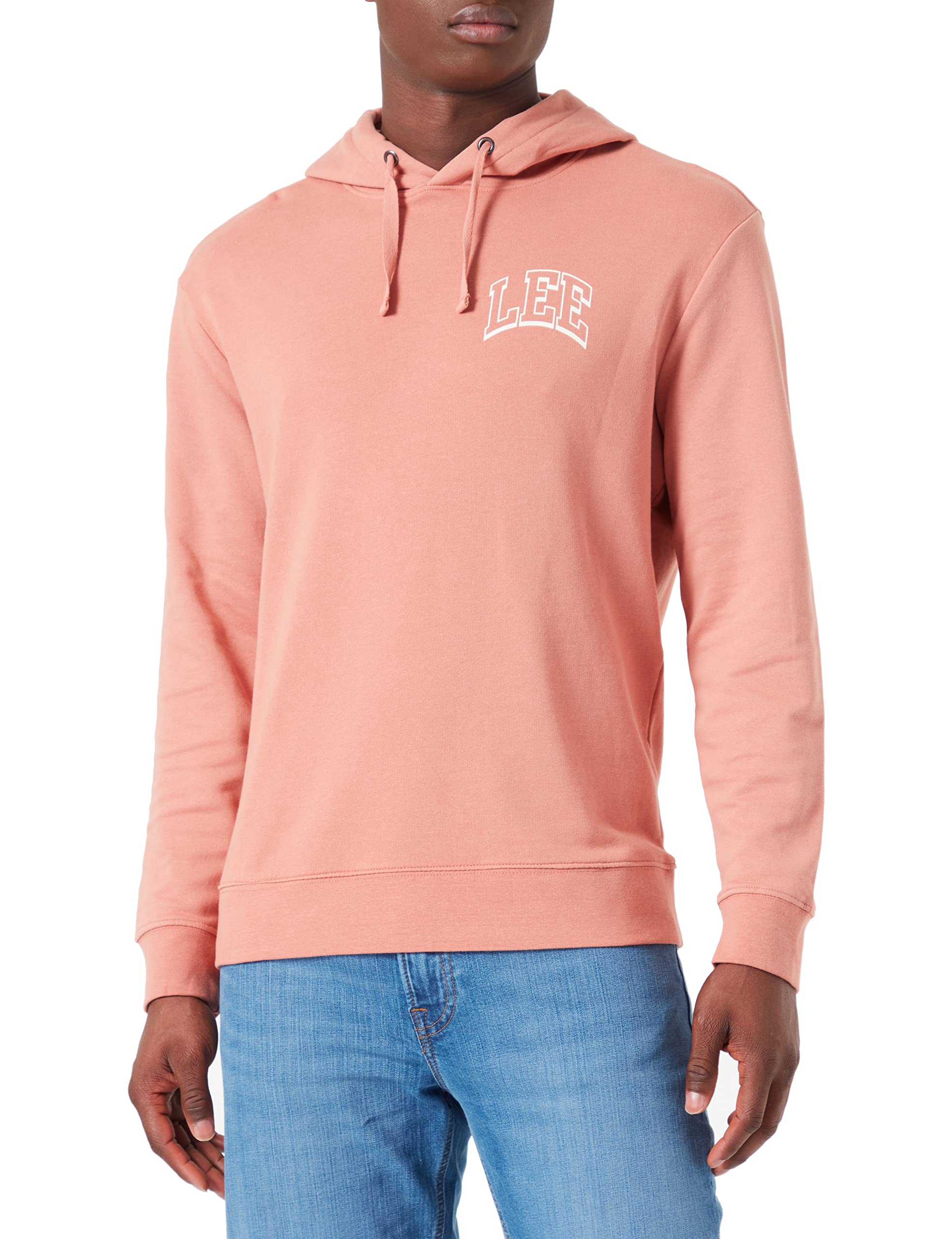 Lee Hoodie sweat capuche homme bleu marine S
