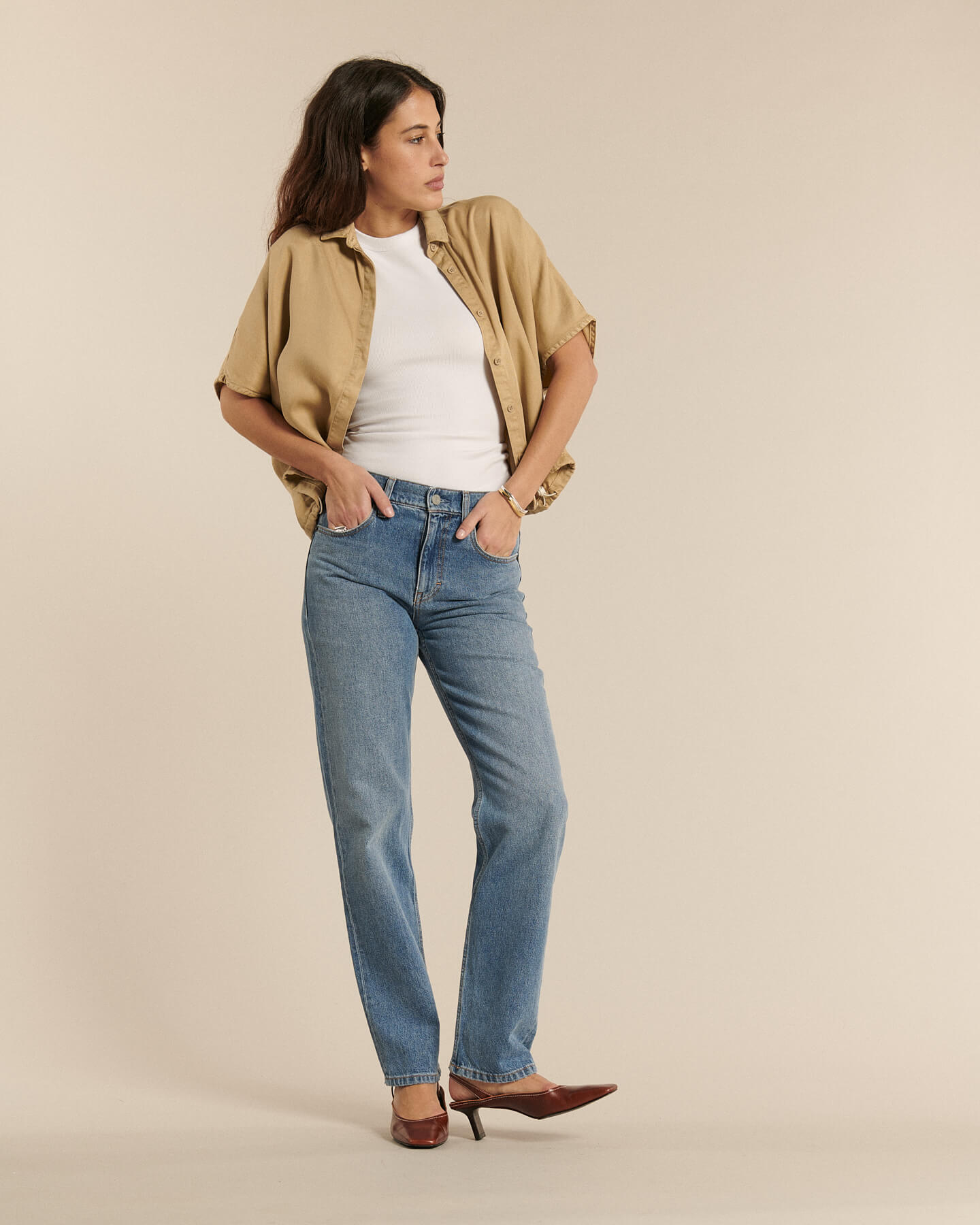 Labdip Parker Denim Stone Fade jean droit 90s