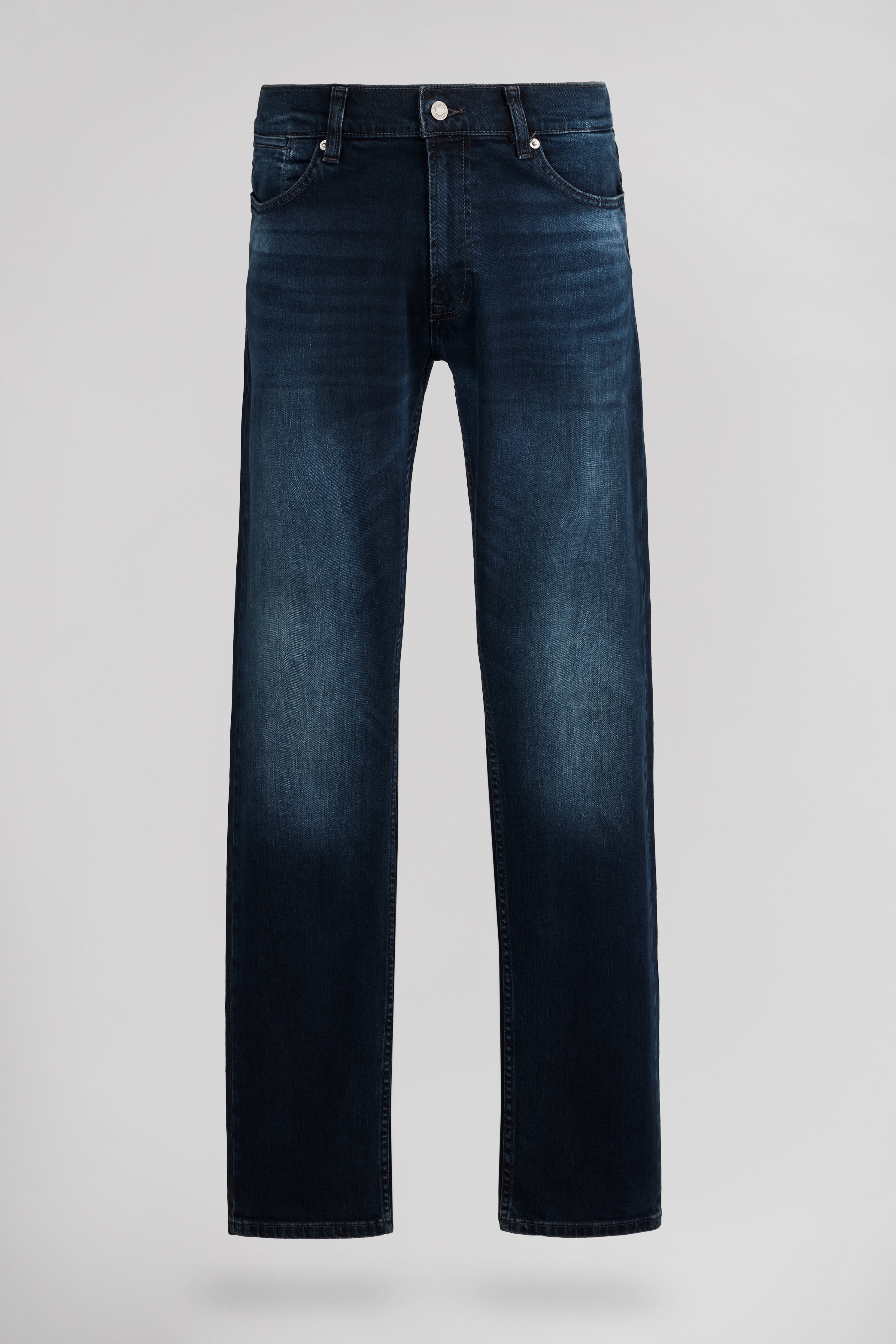 Teddy Smith Reg L34 Deep Blue jean droit délavé