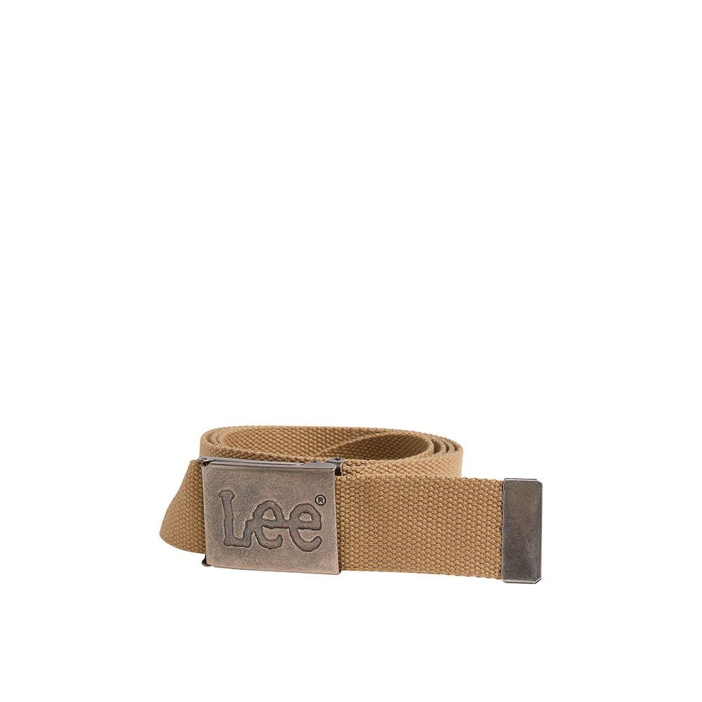 Lee Webbing Belt ceinture homme vert toile tissée